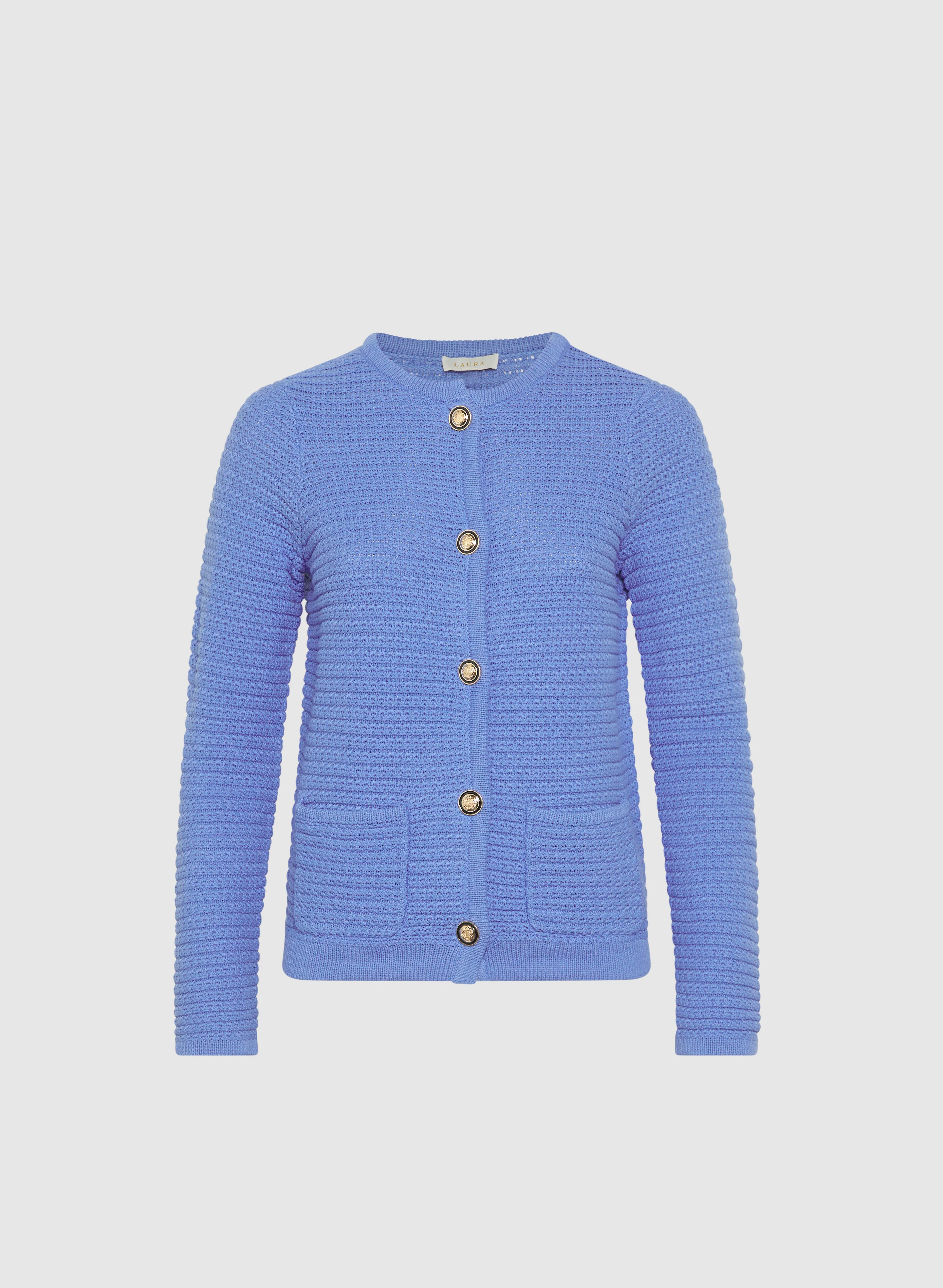 Textured Knit Cardigan - Image 6