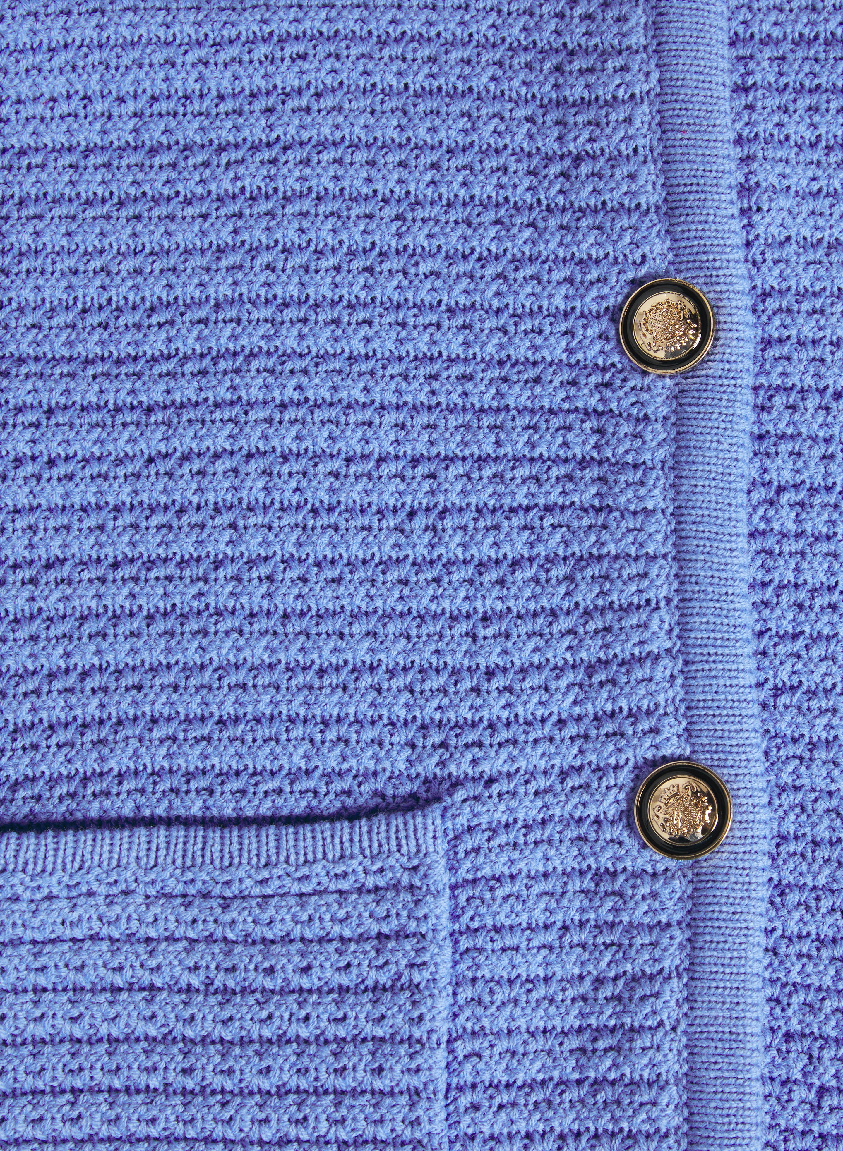 Textured Knit Cardigan - Image 7
