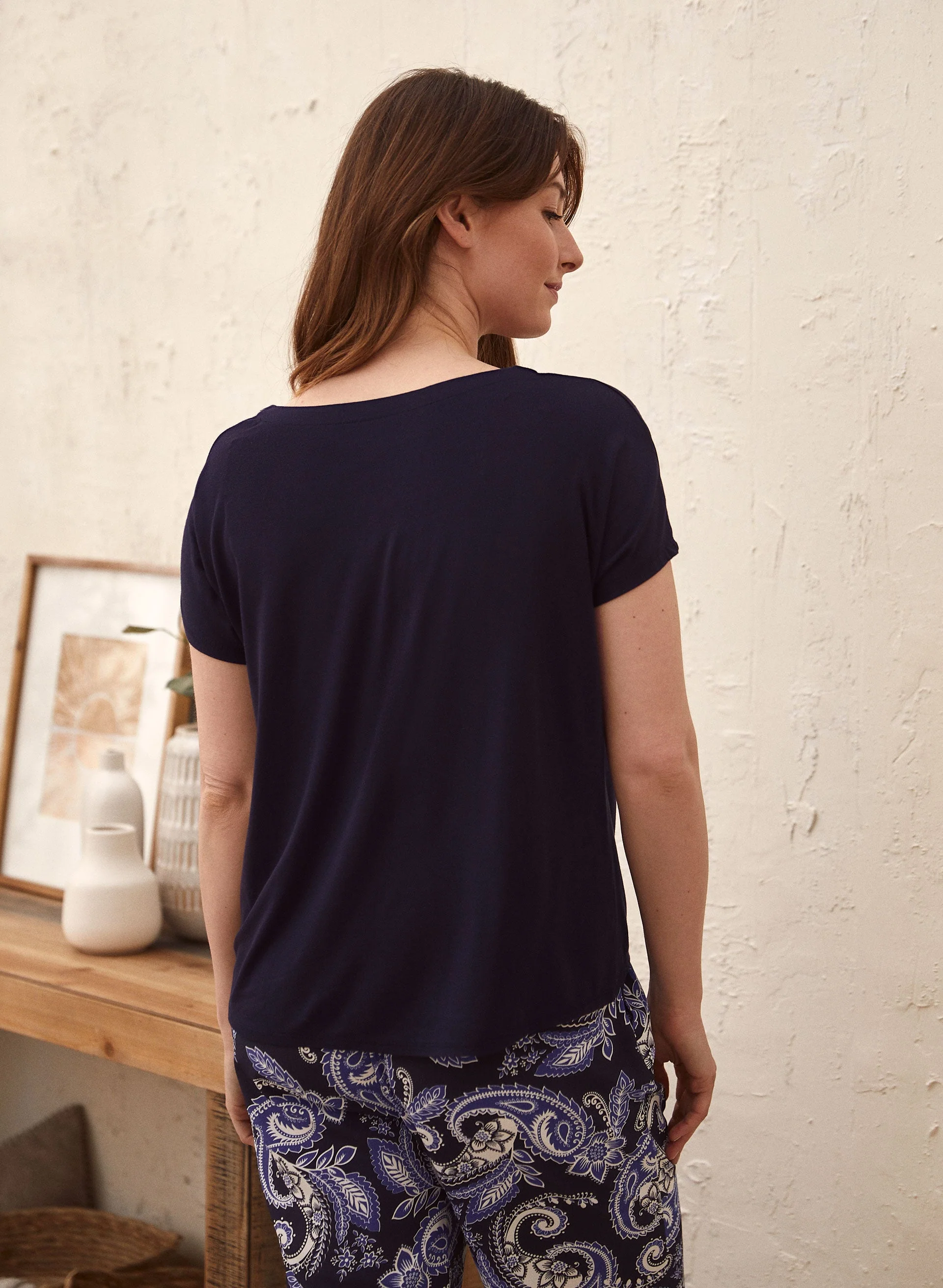 Tie Detail Tee - Image 5