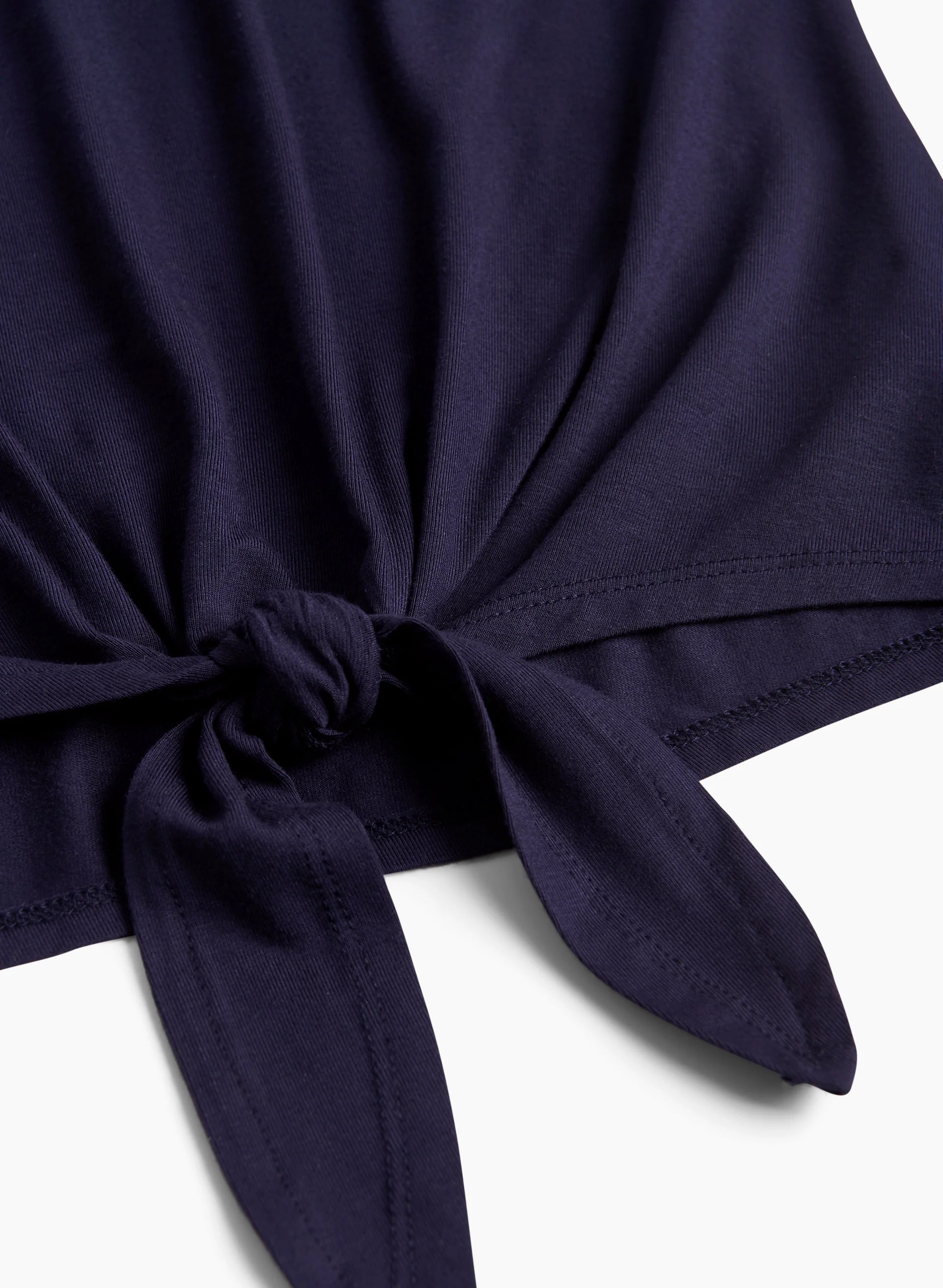 Tie Detail Tee - Image 6