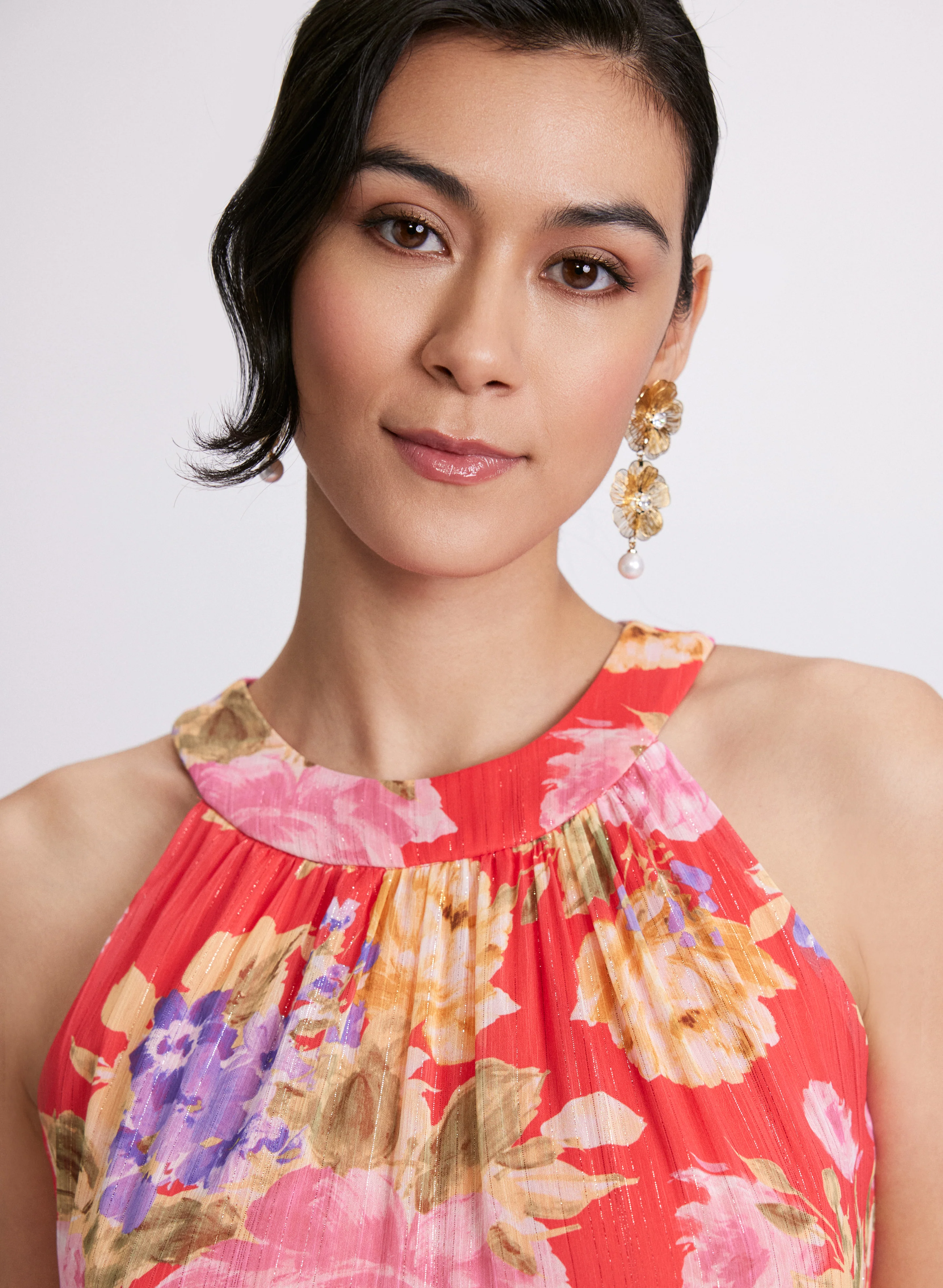 Tiered Floral Dress - Image 5