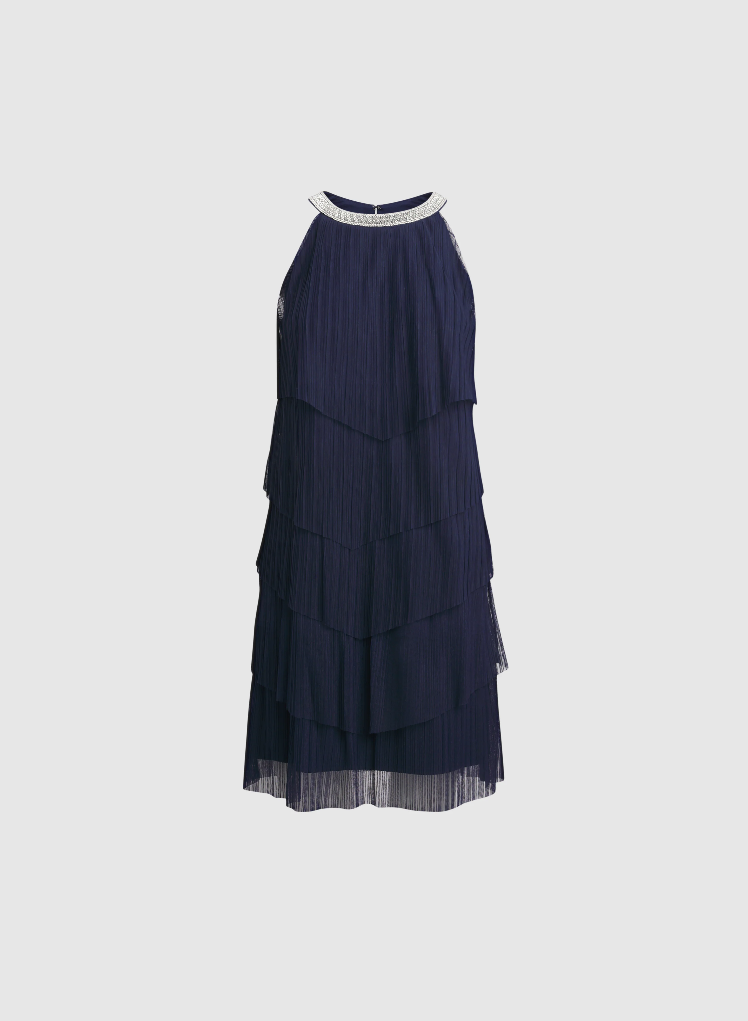 Tiered Mesh Dress - Image 6