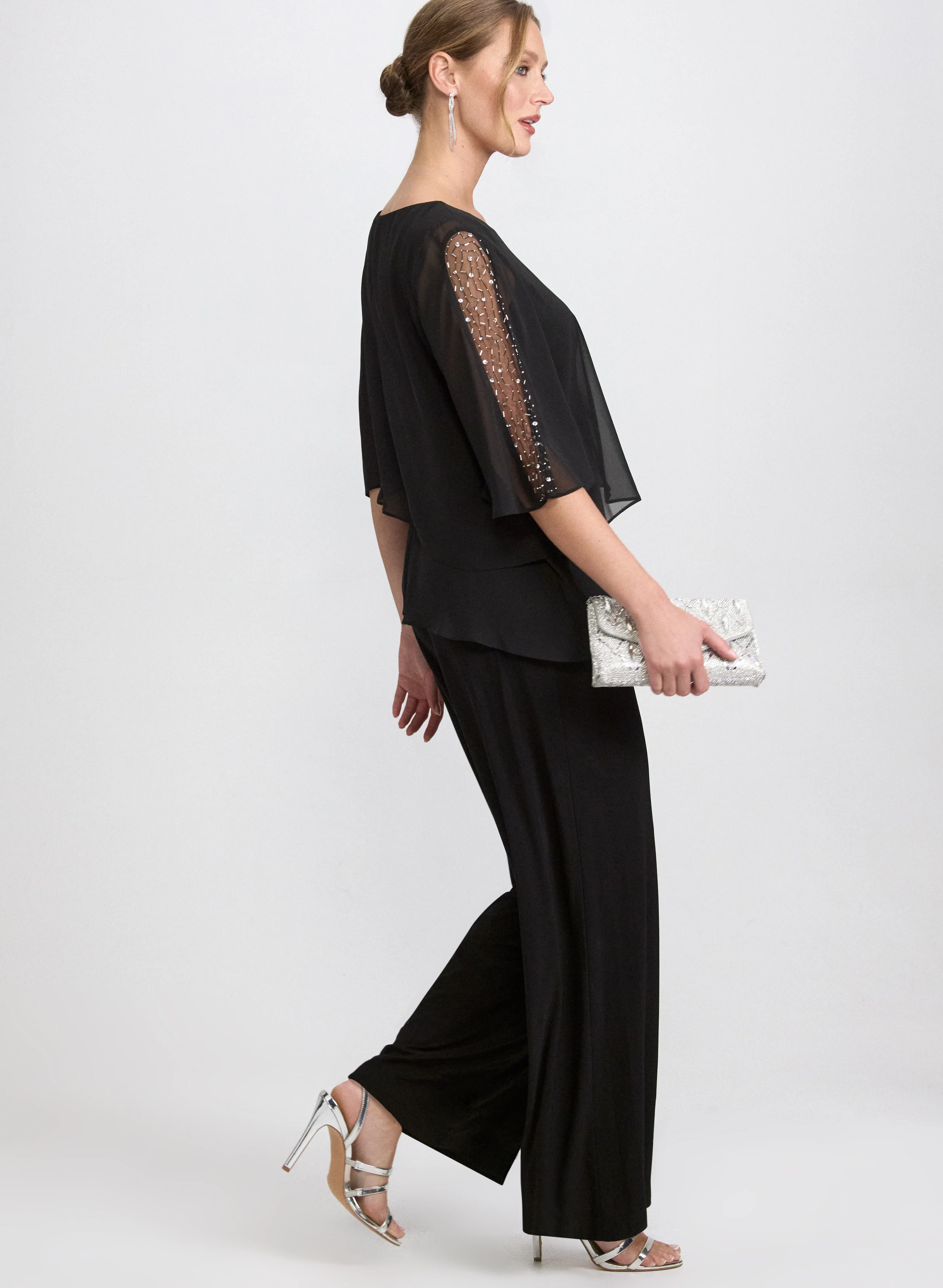 Tiered Overlay Jumpsuit - Image 2