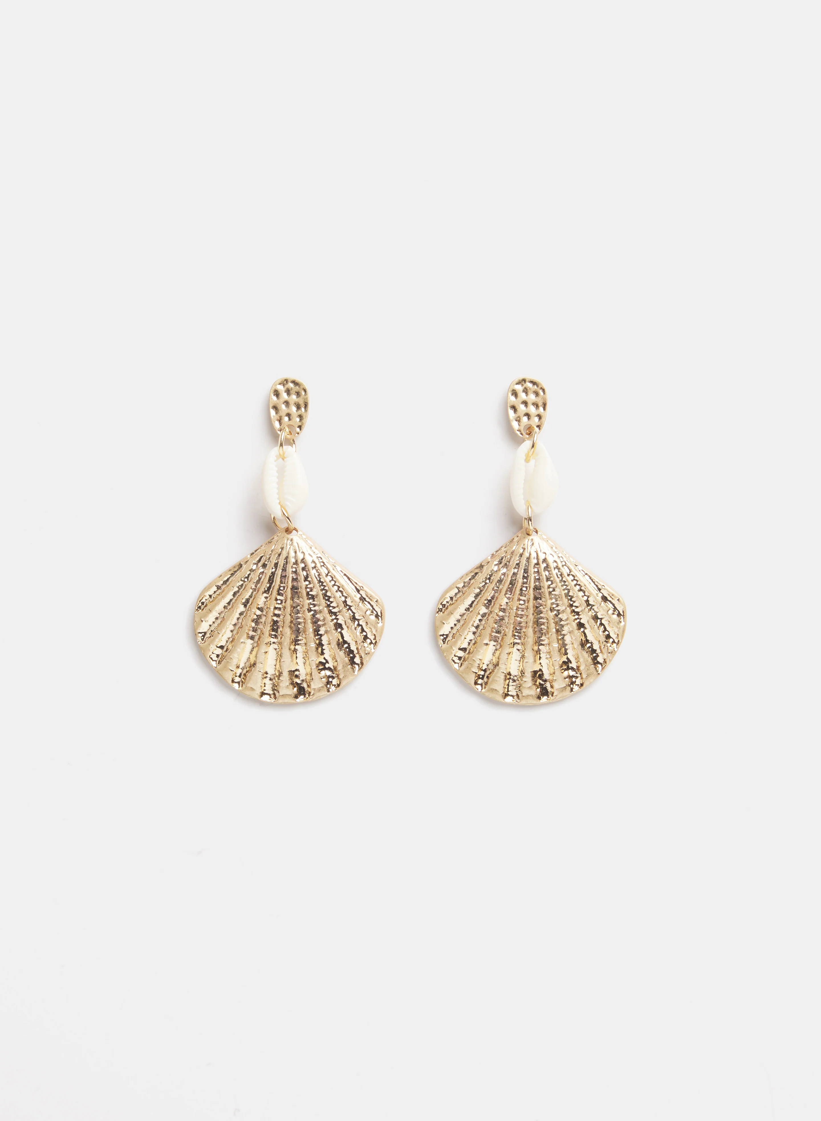 Tiered Shell Earrings