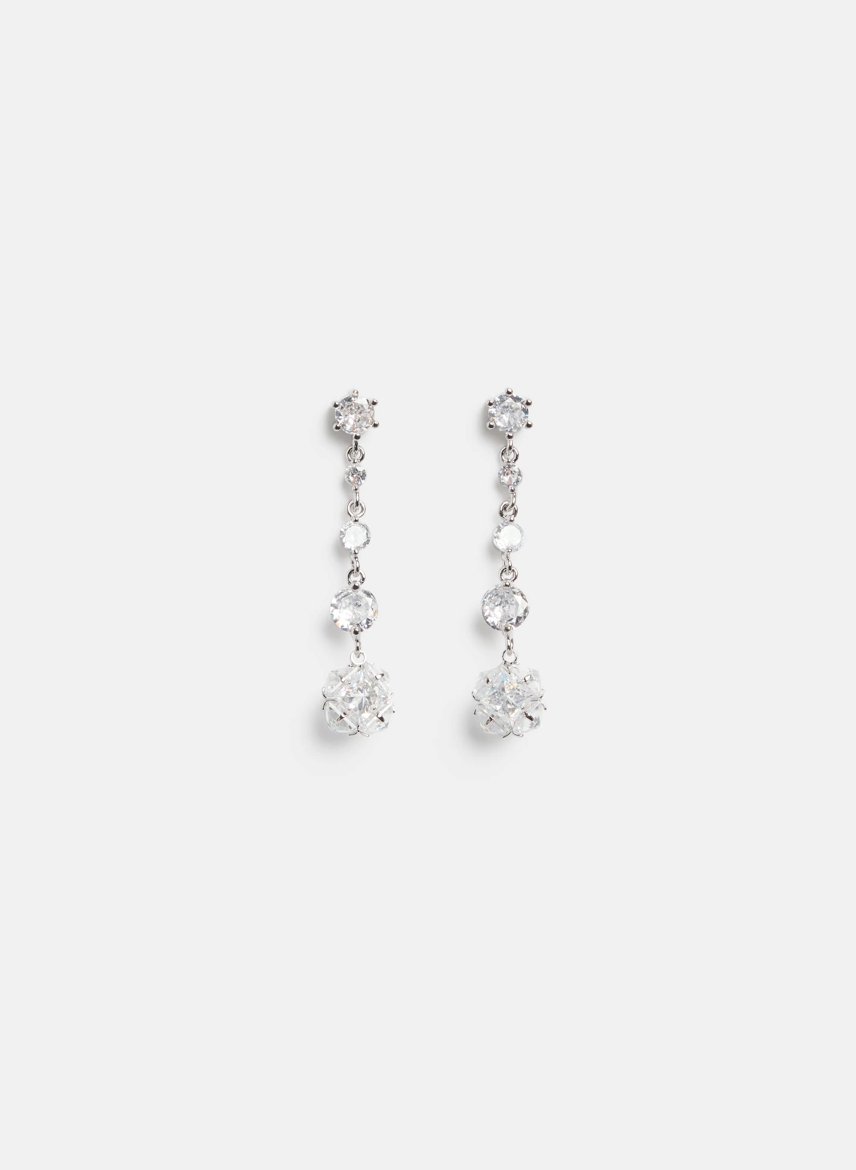Tiered Stone Earrings