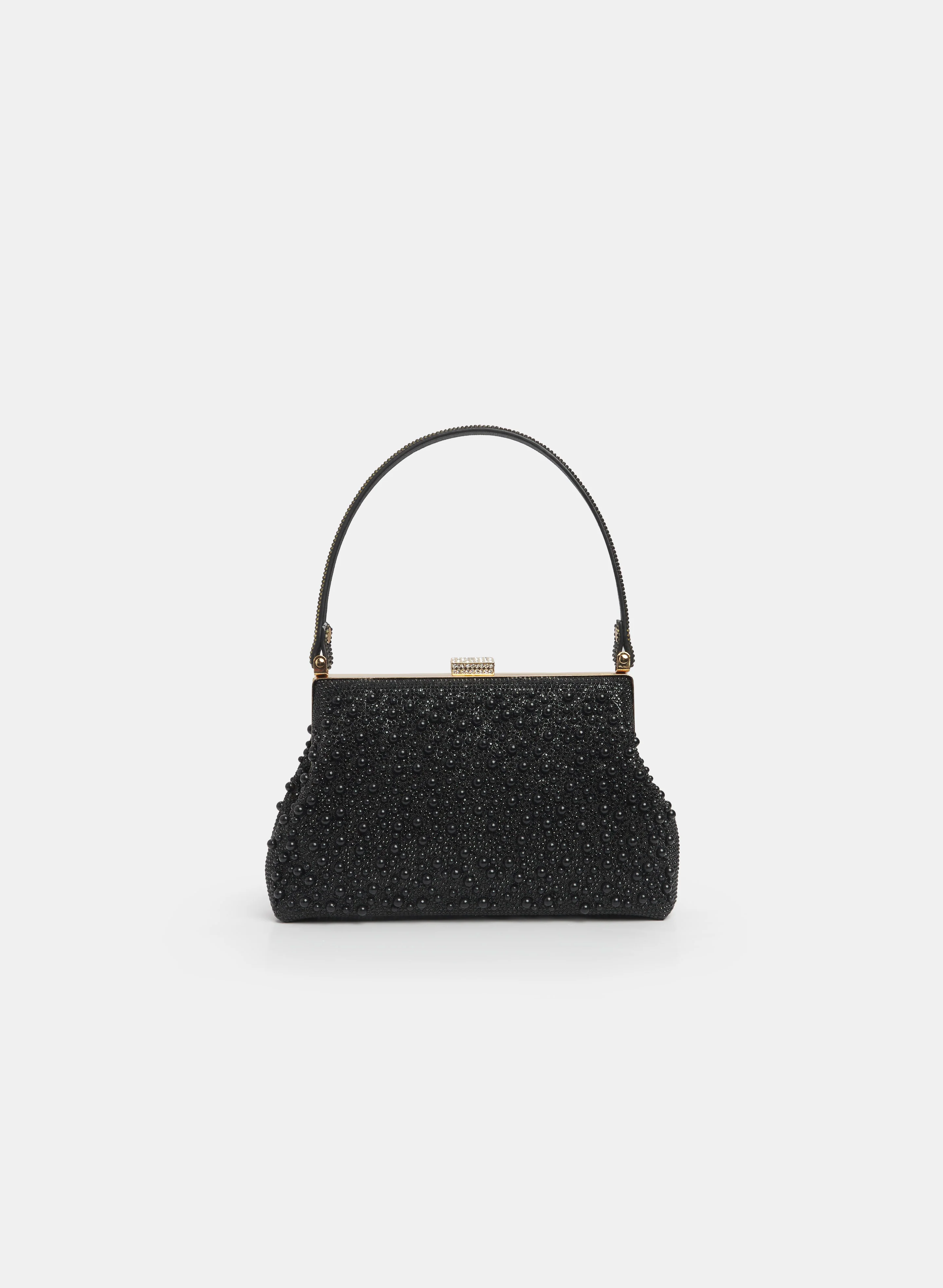 Tonal Beaded Handbag