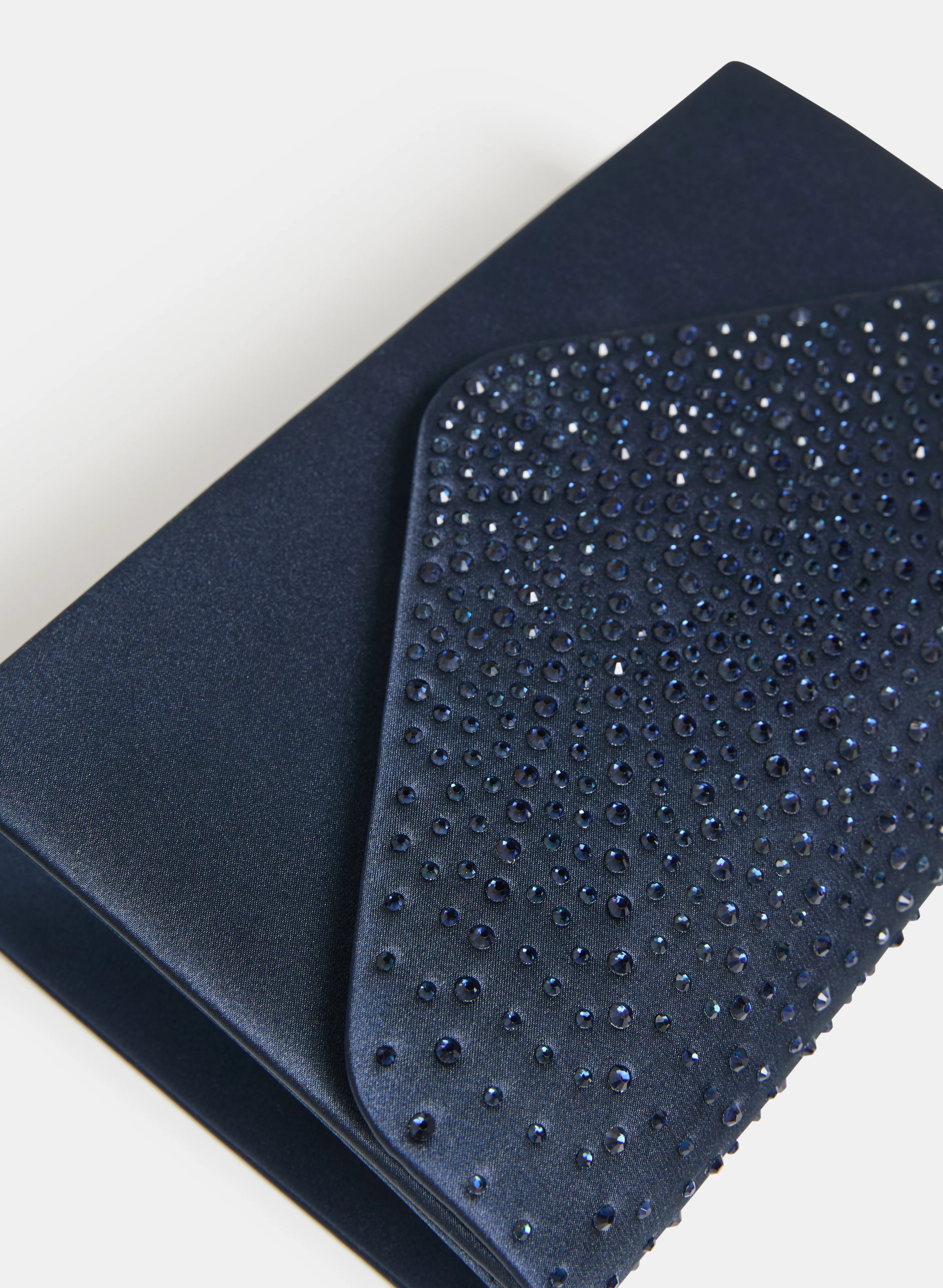 Tonal Crystal Embellished Clutch - Image 2