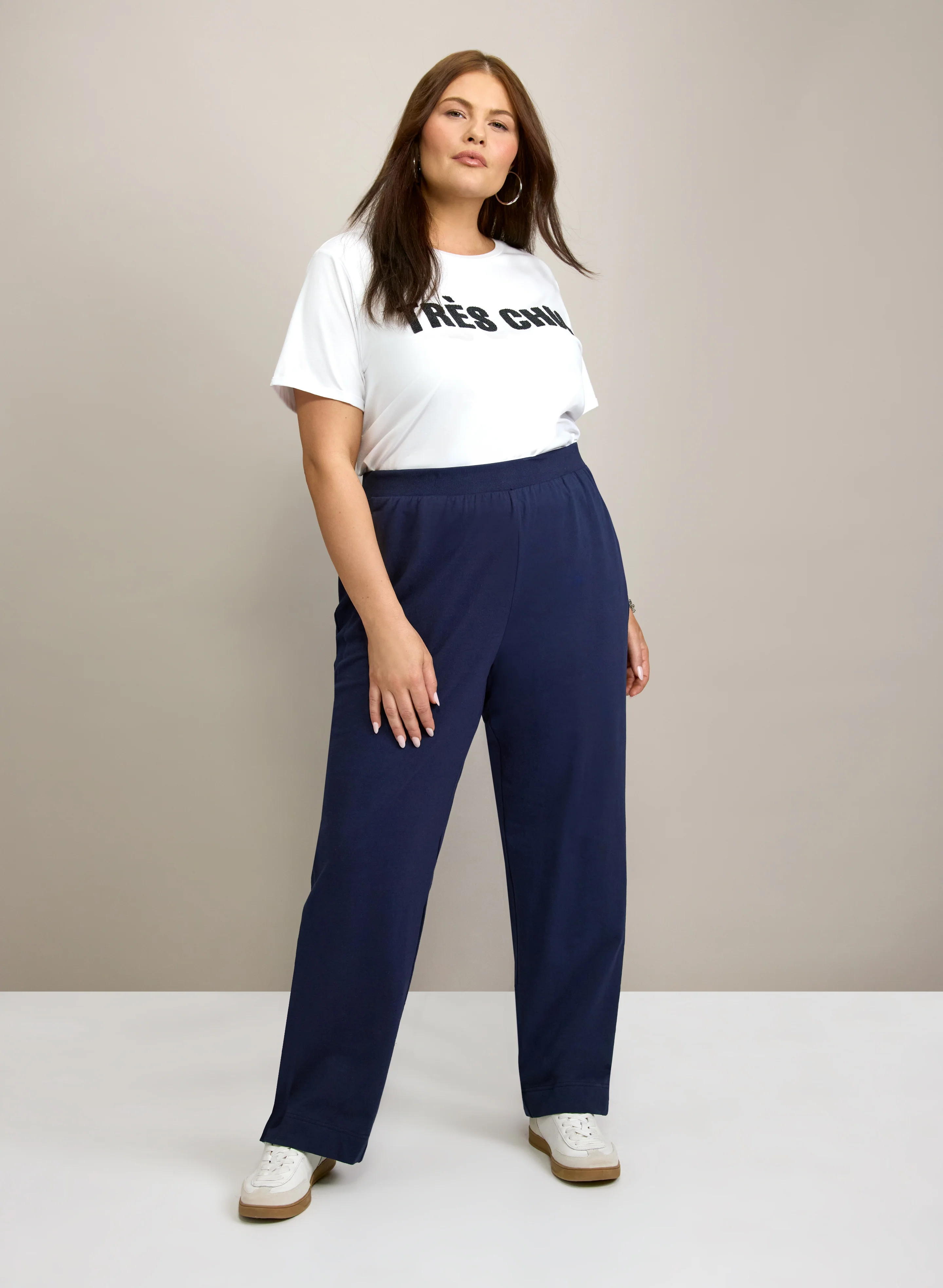 'Très Chic' T-Shirt et Pull-On Pants