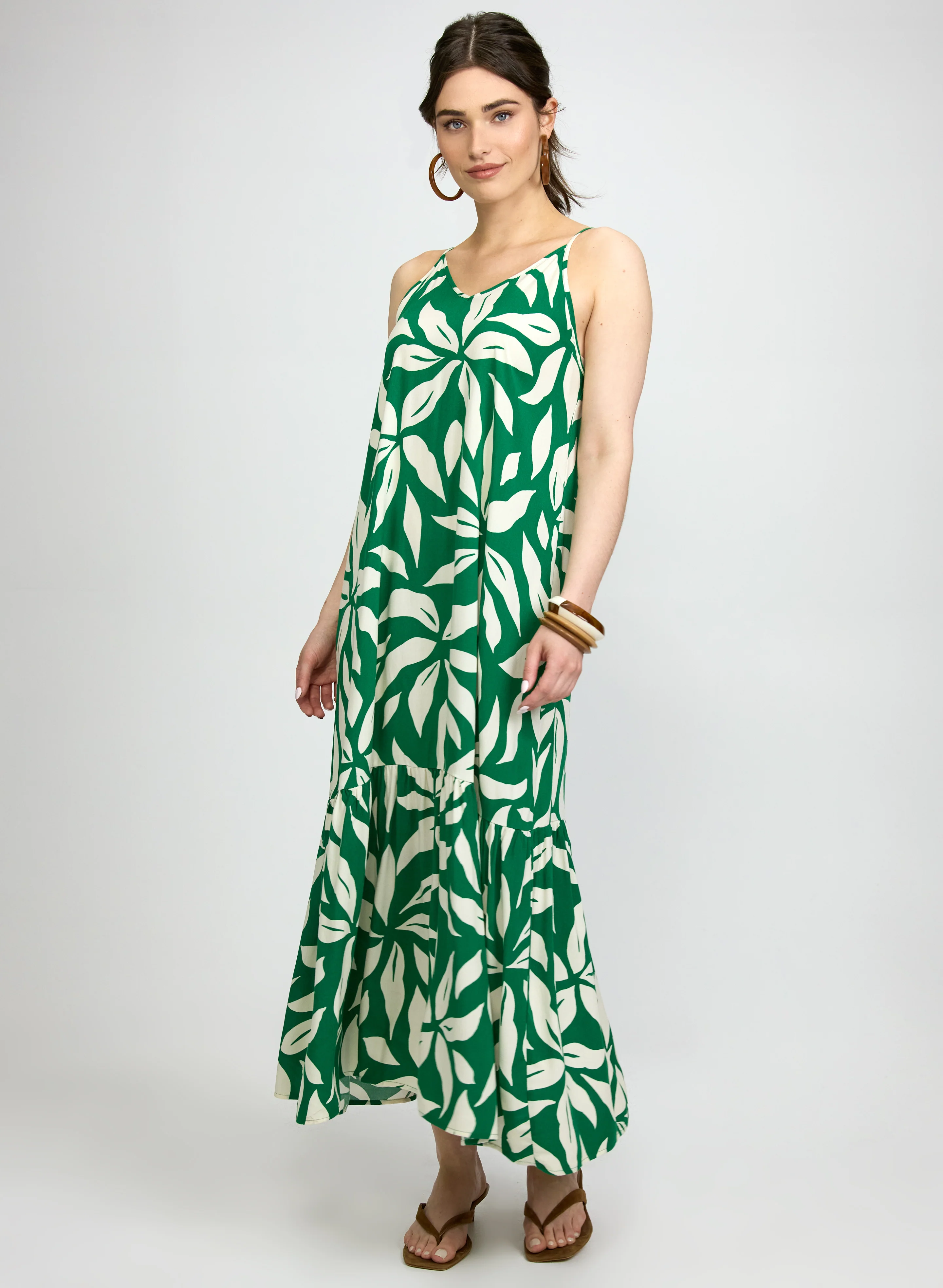 Tropical Maxi Dress