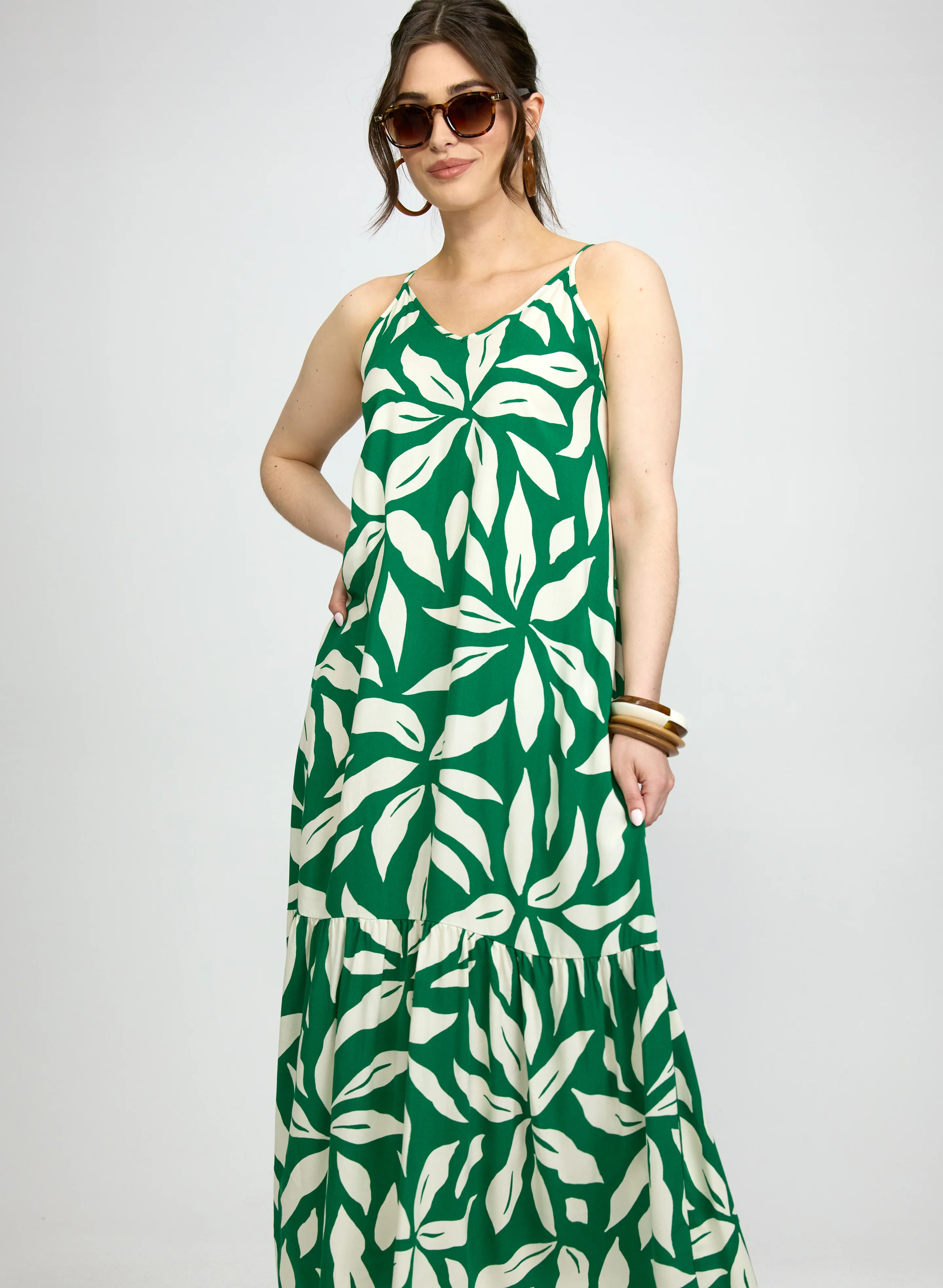 Tropical Maxi Dress - Image 7