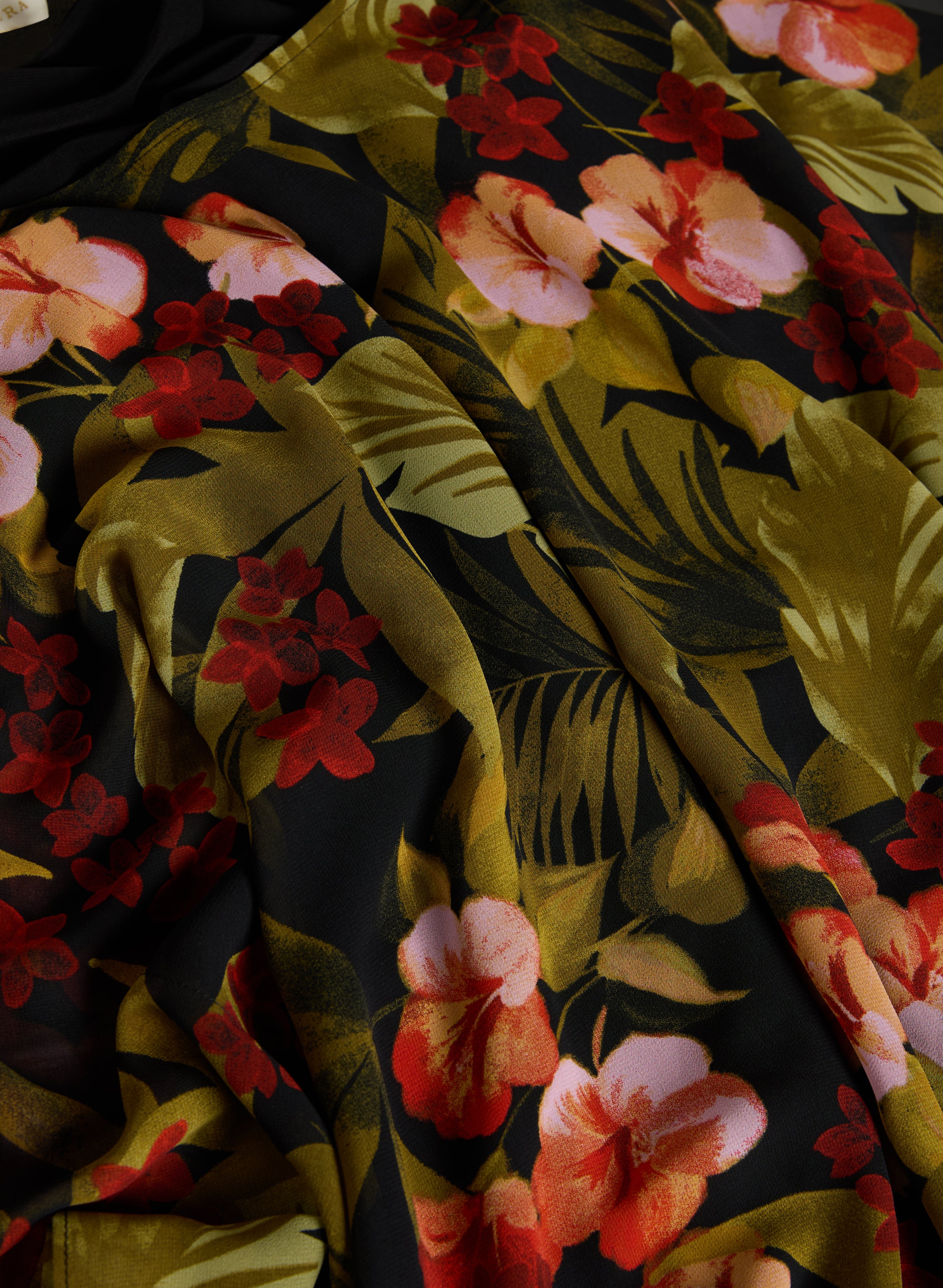 Tropical Print Blouse - Image 7