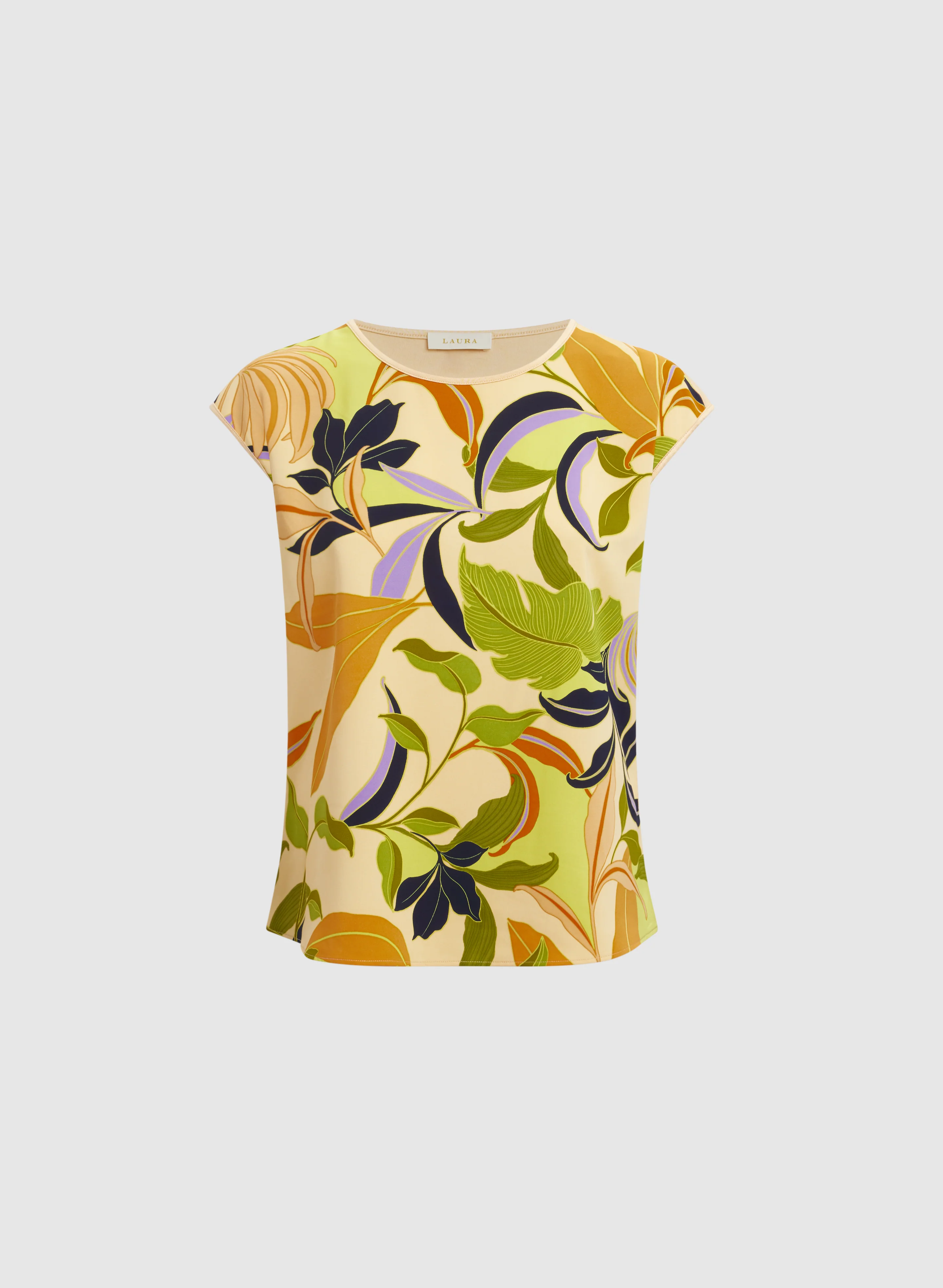 Tropical Print Top - Image 6