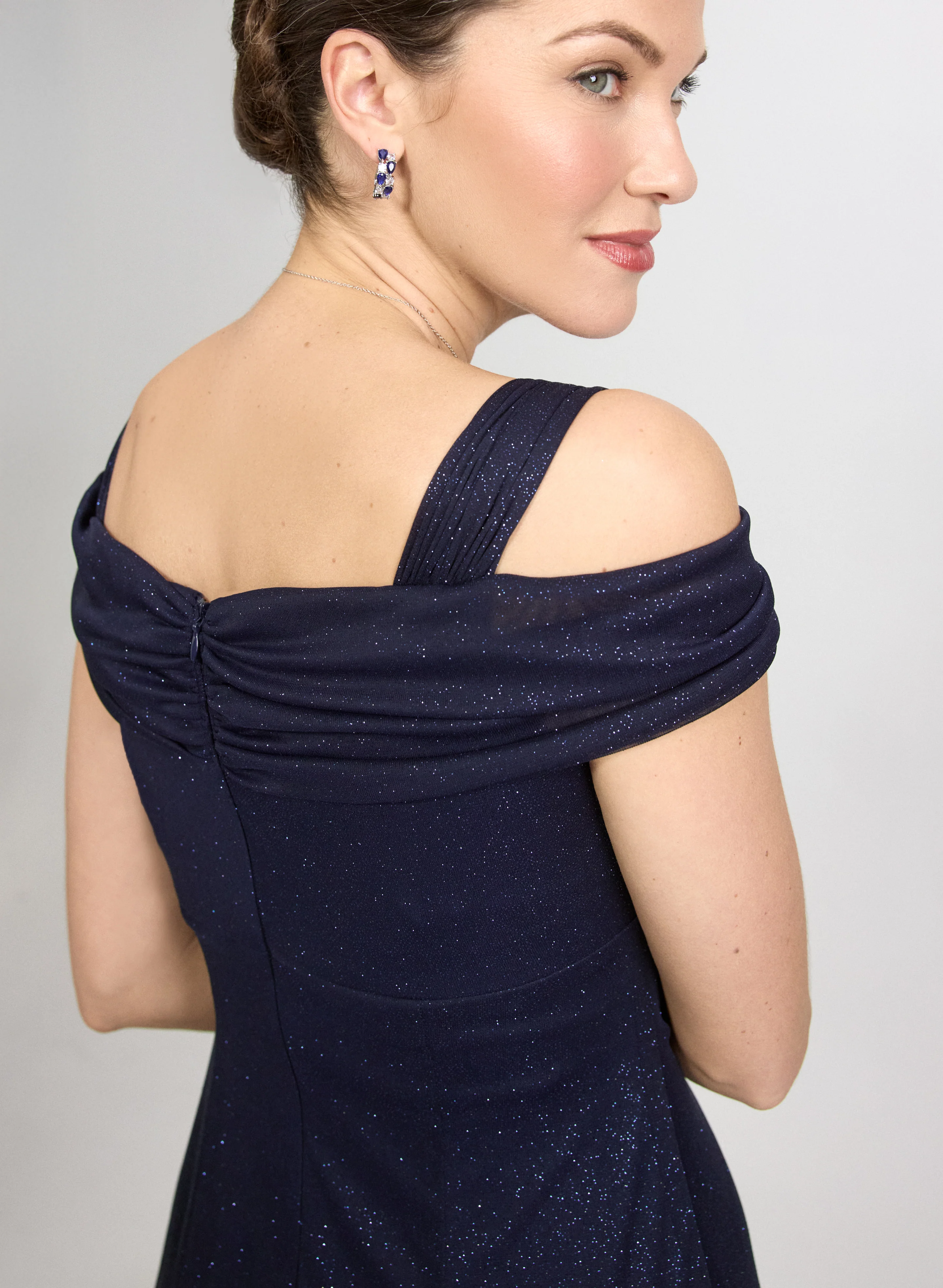 Twisted Cold-Shoulder Dress - Image 3
