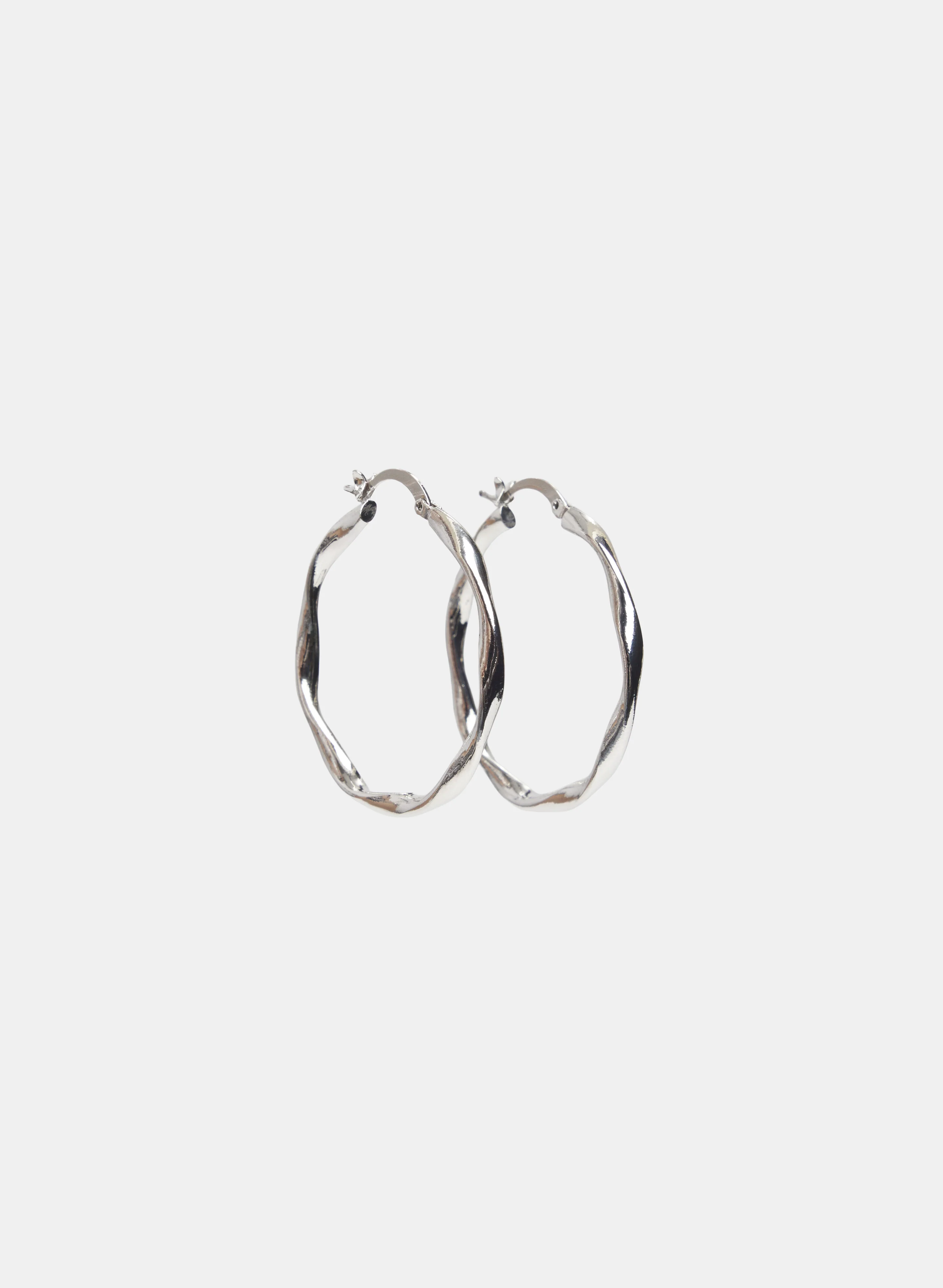 Twisted Hoop Earrings
