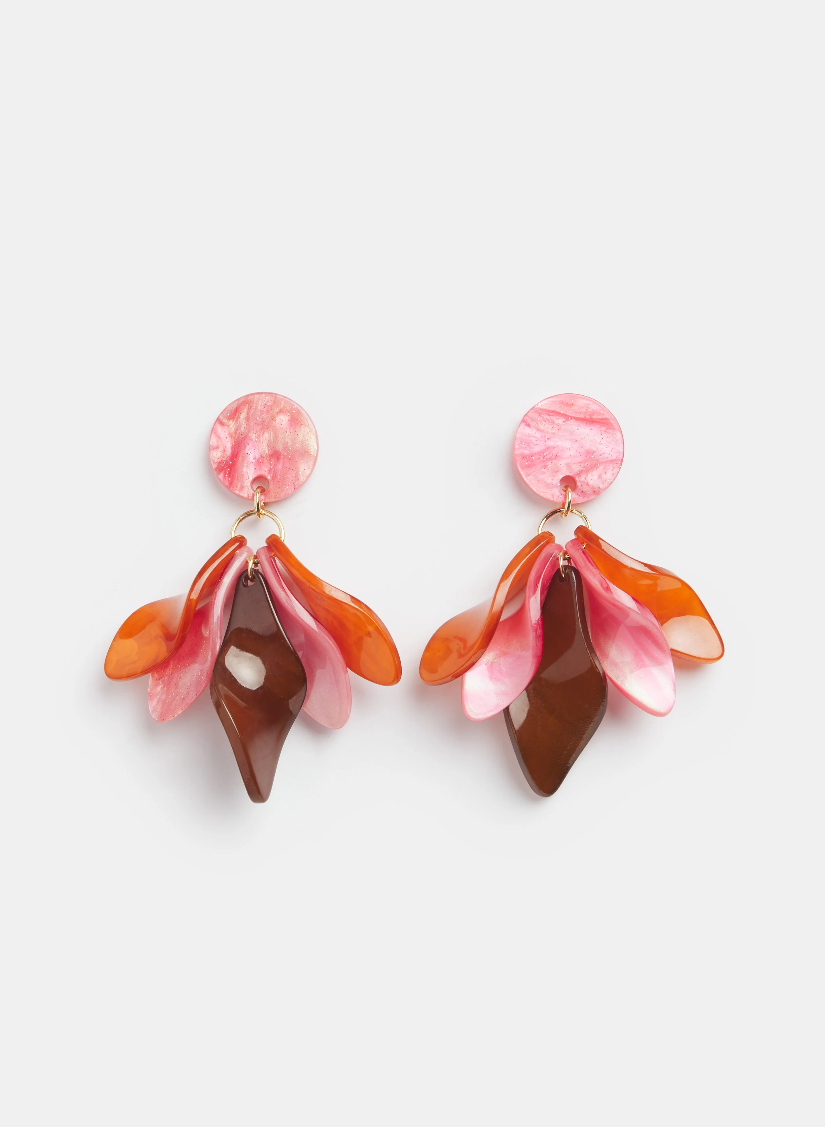 Twisted Resin Earrings
