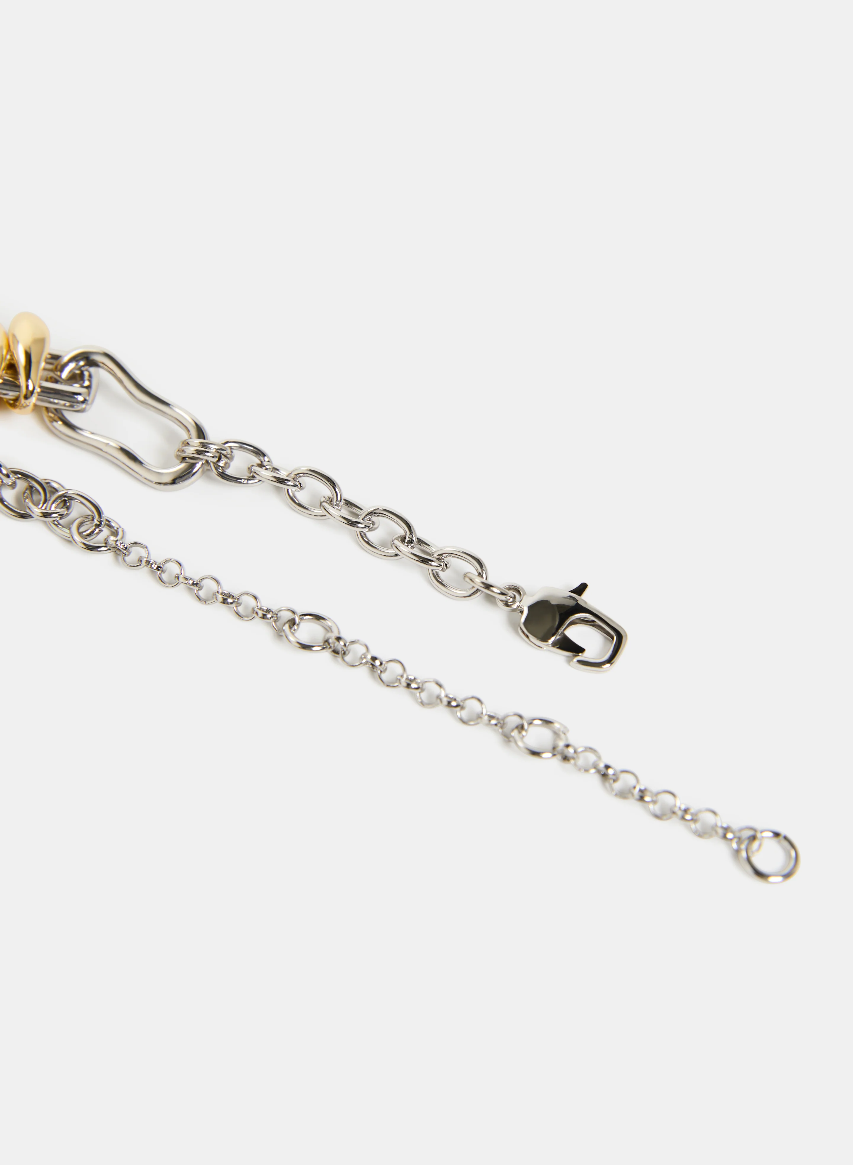 Two-Tone Chain Link Bracelet - Image 2