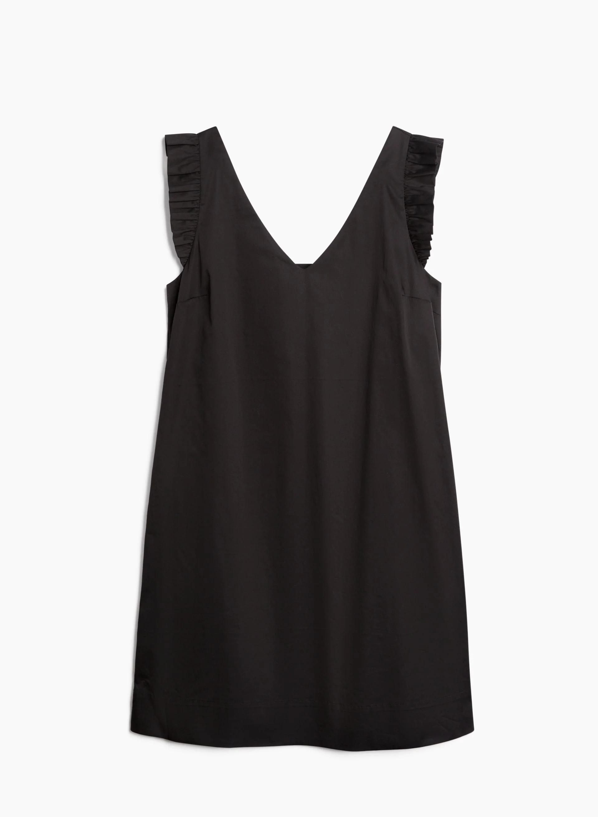 V-Neck Ruffle Sleeve Dress - Image 6