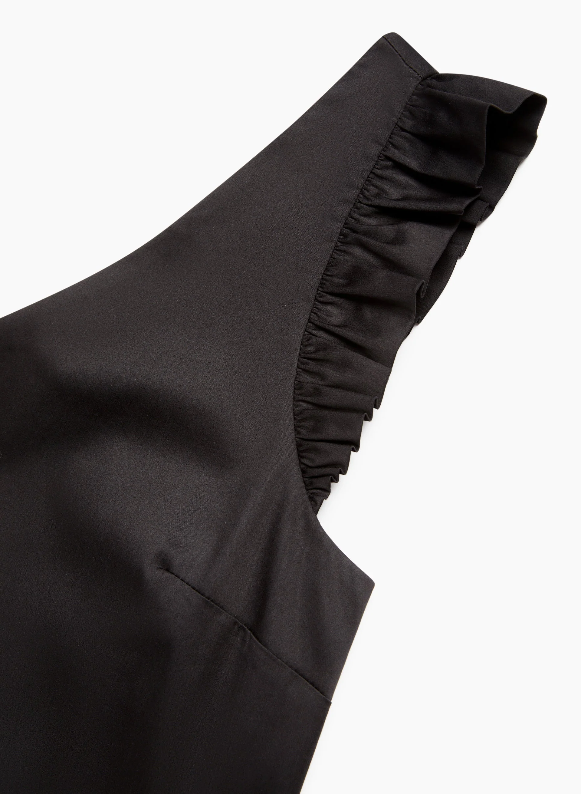 V-Neck Ruffle Sleeve Dress - Image 7