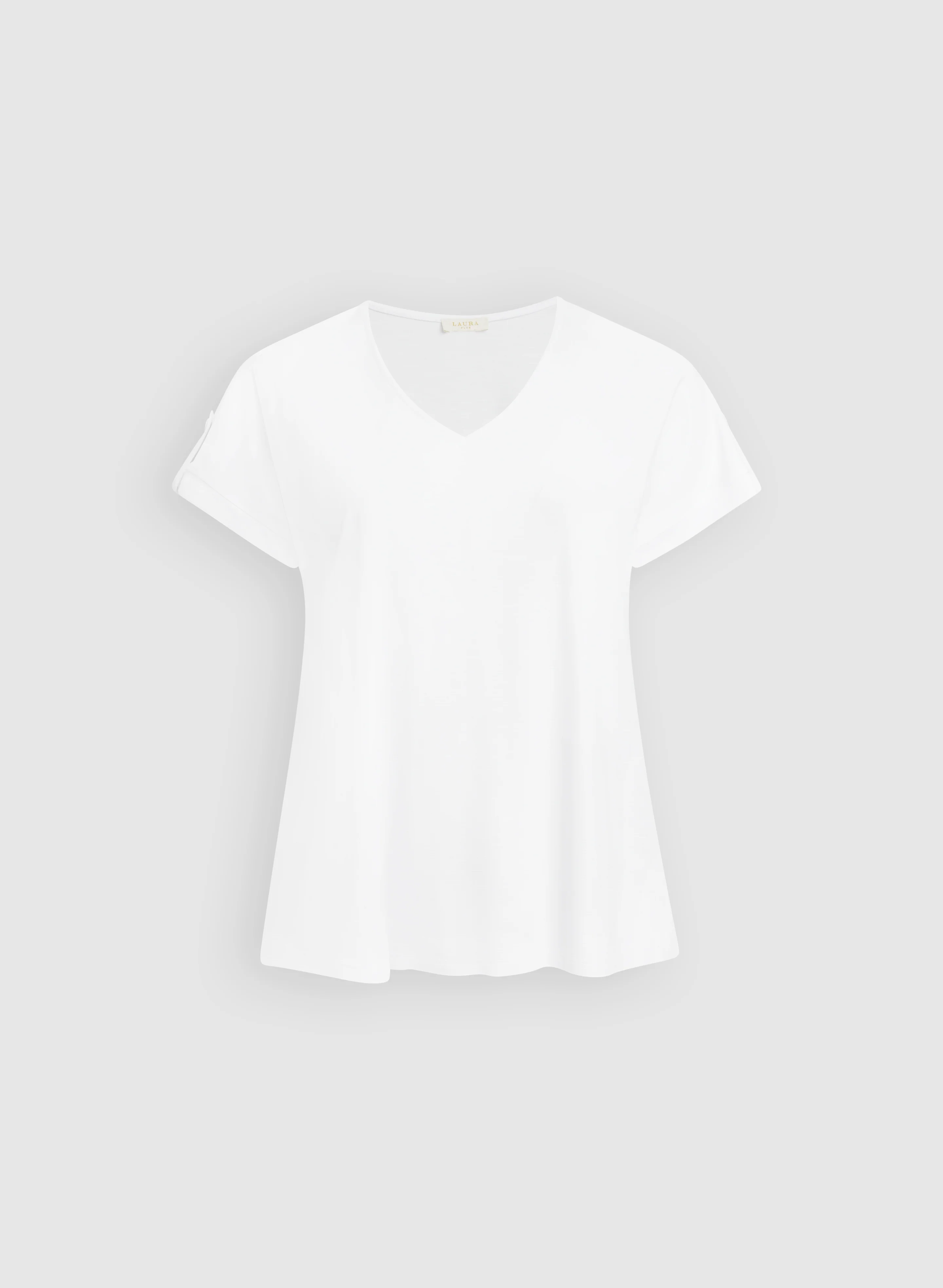 V-Neck Slub T-Shirt - Image 6