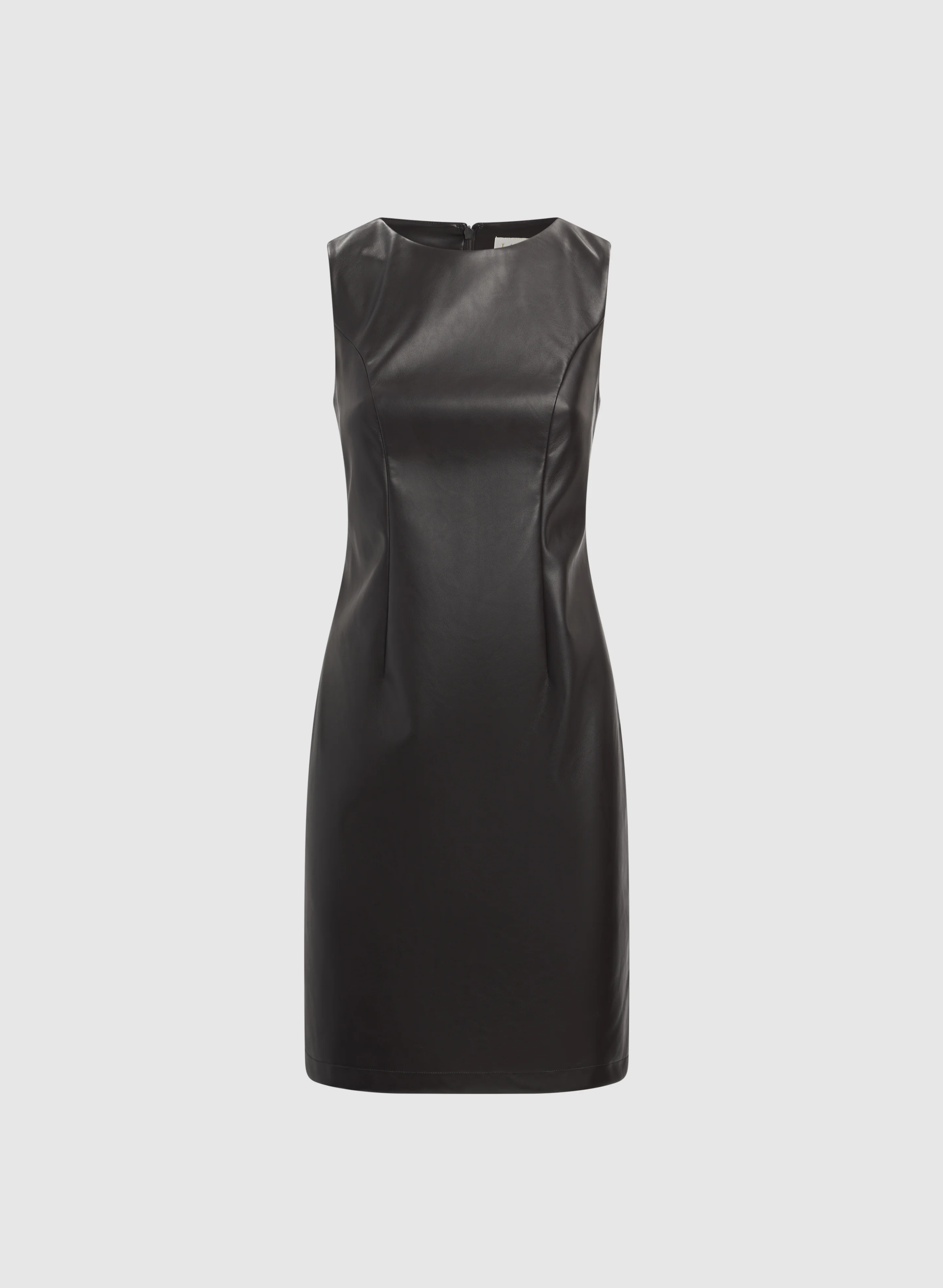 Vegan Leather Dress - Image 5