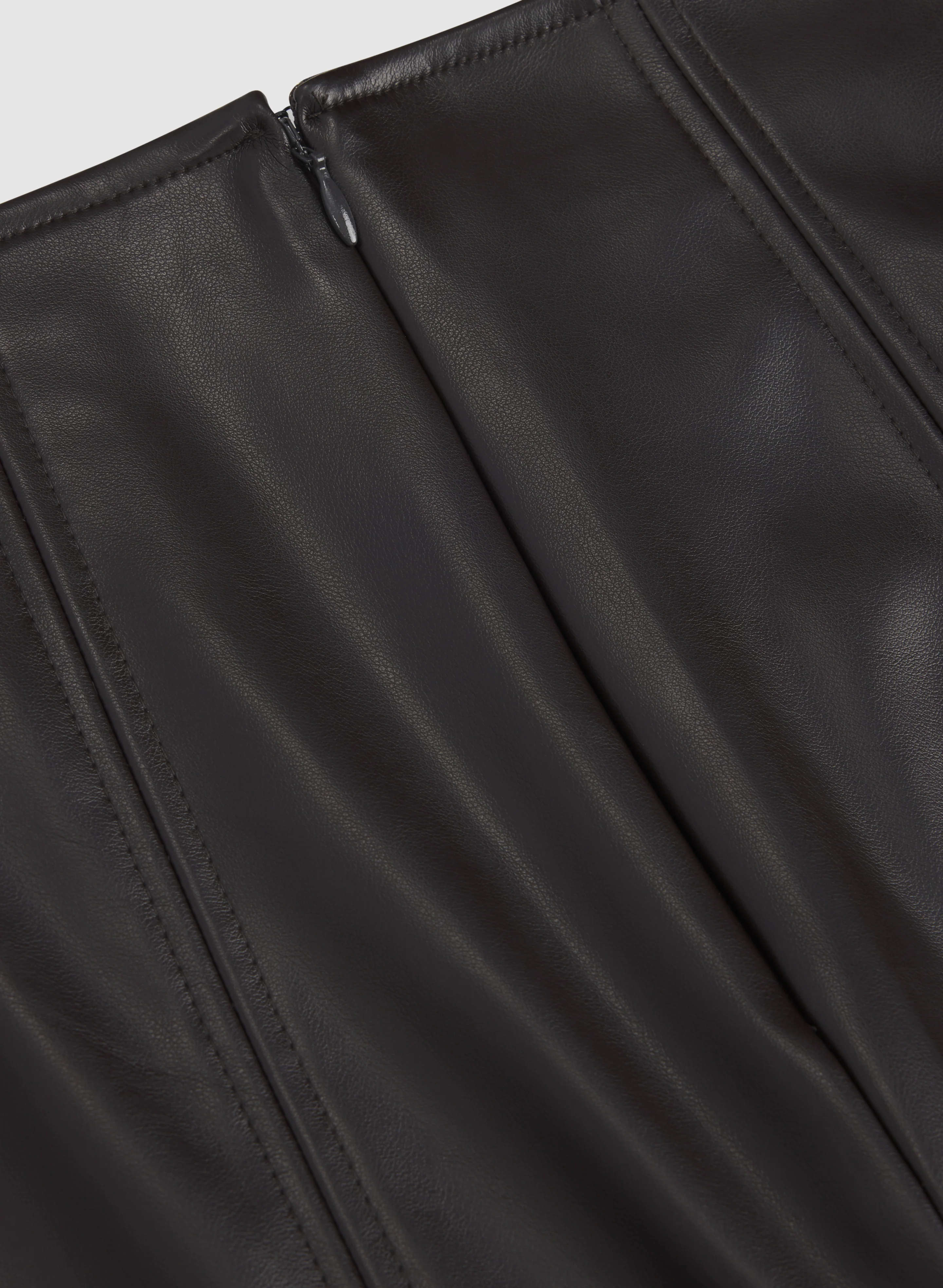 Vegan Leather Pencil Skirt - Image 7