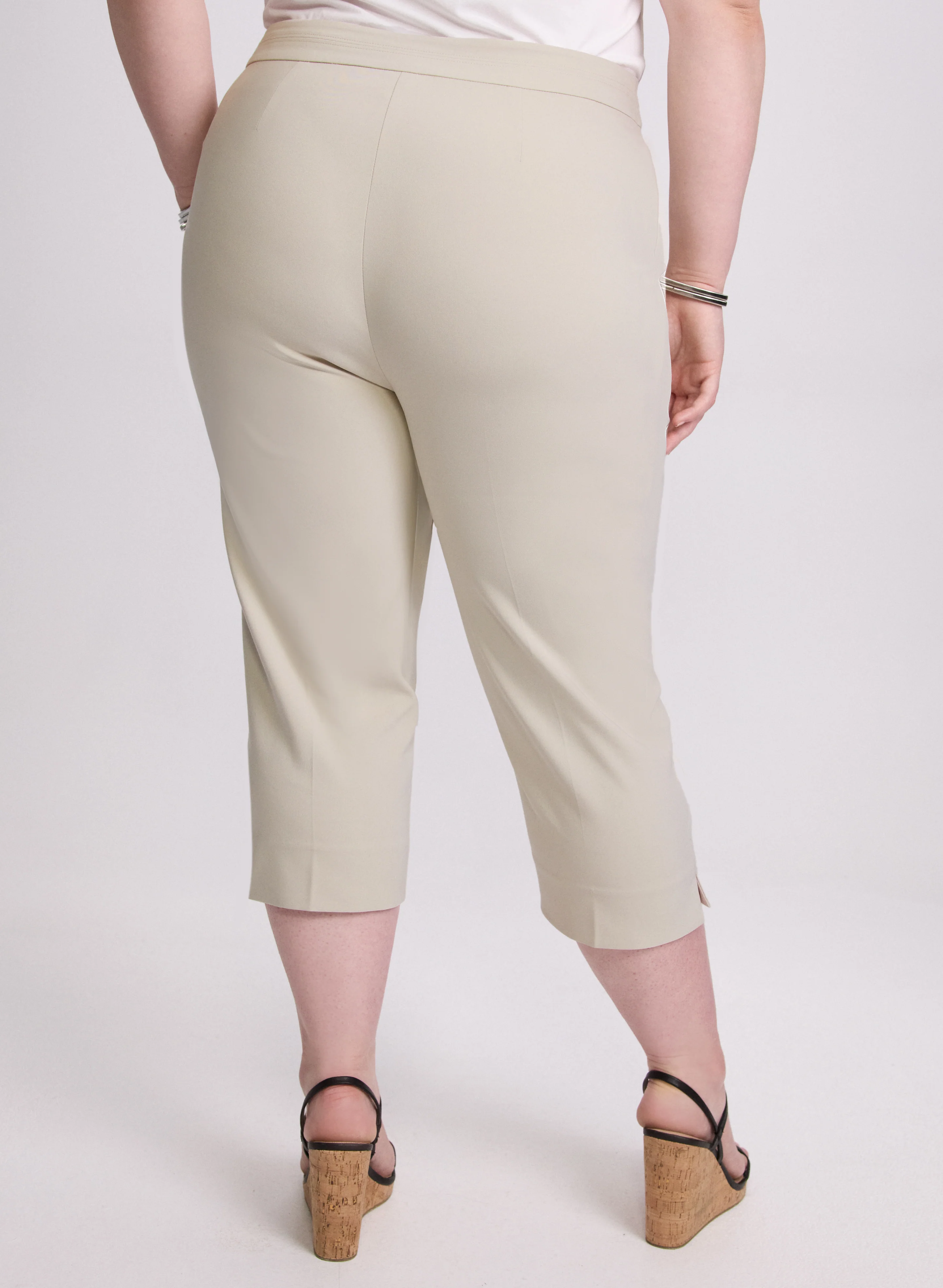 Waist Detail Capris - Image 4