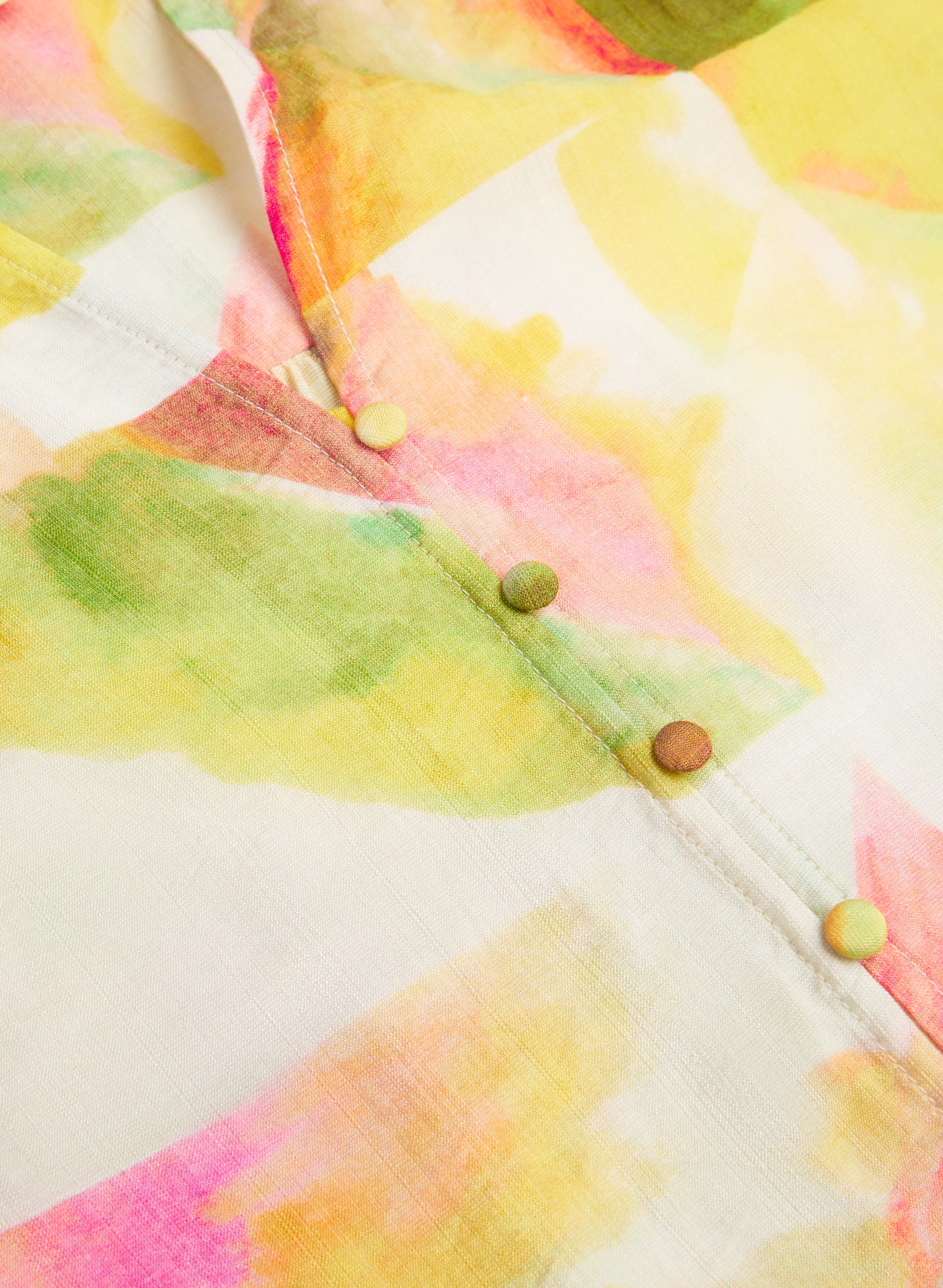 Water Colour Print Blouse - Image 8