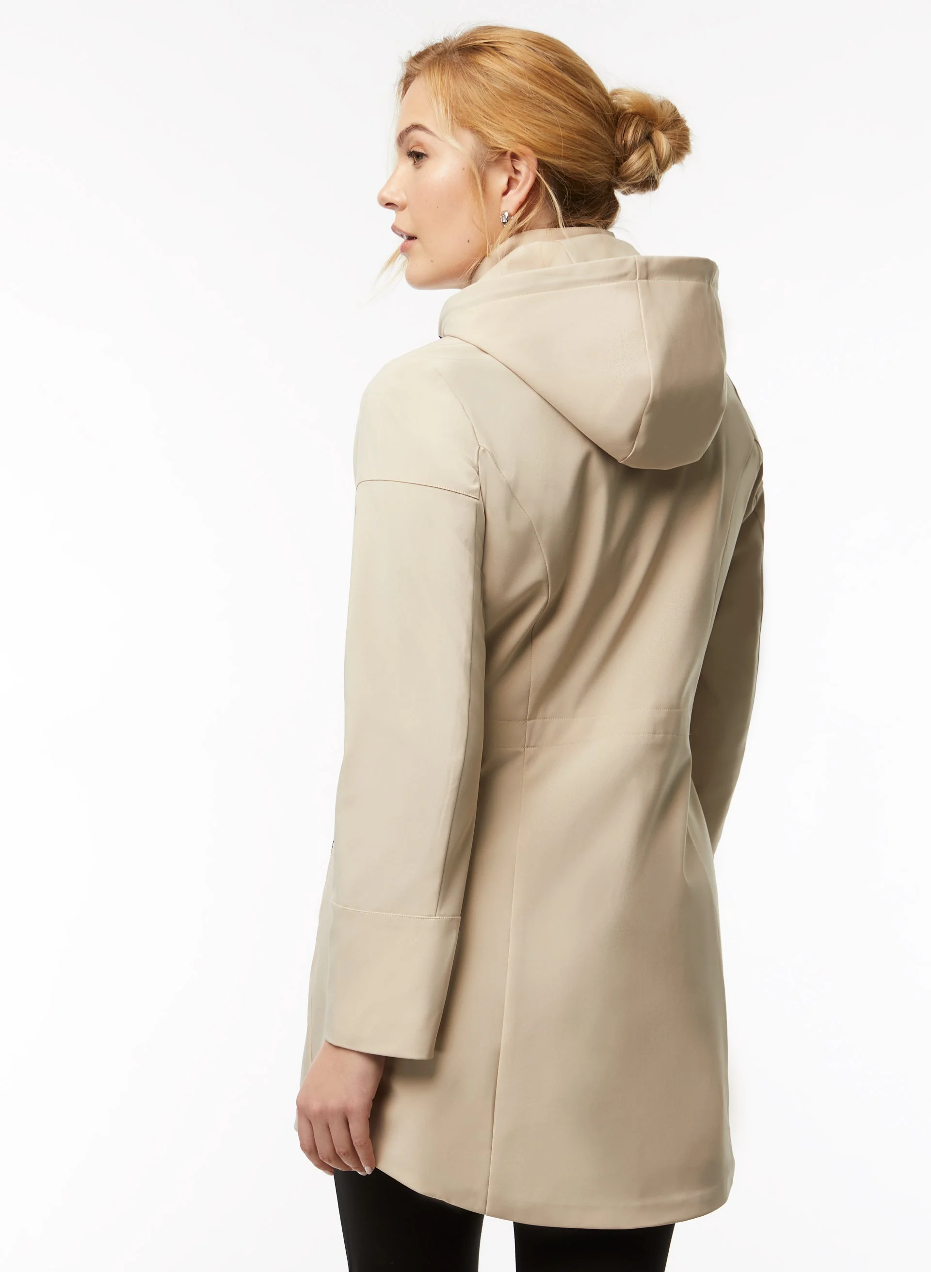 Water-Repelling Hooded Coat - Image 2