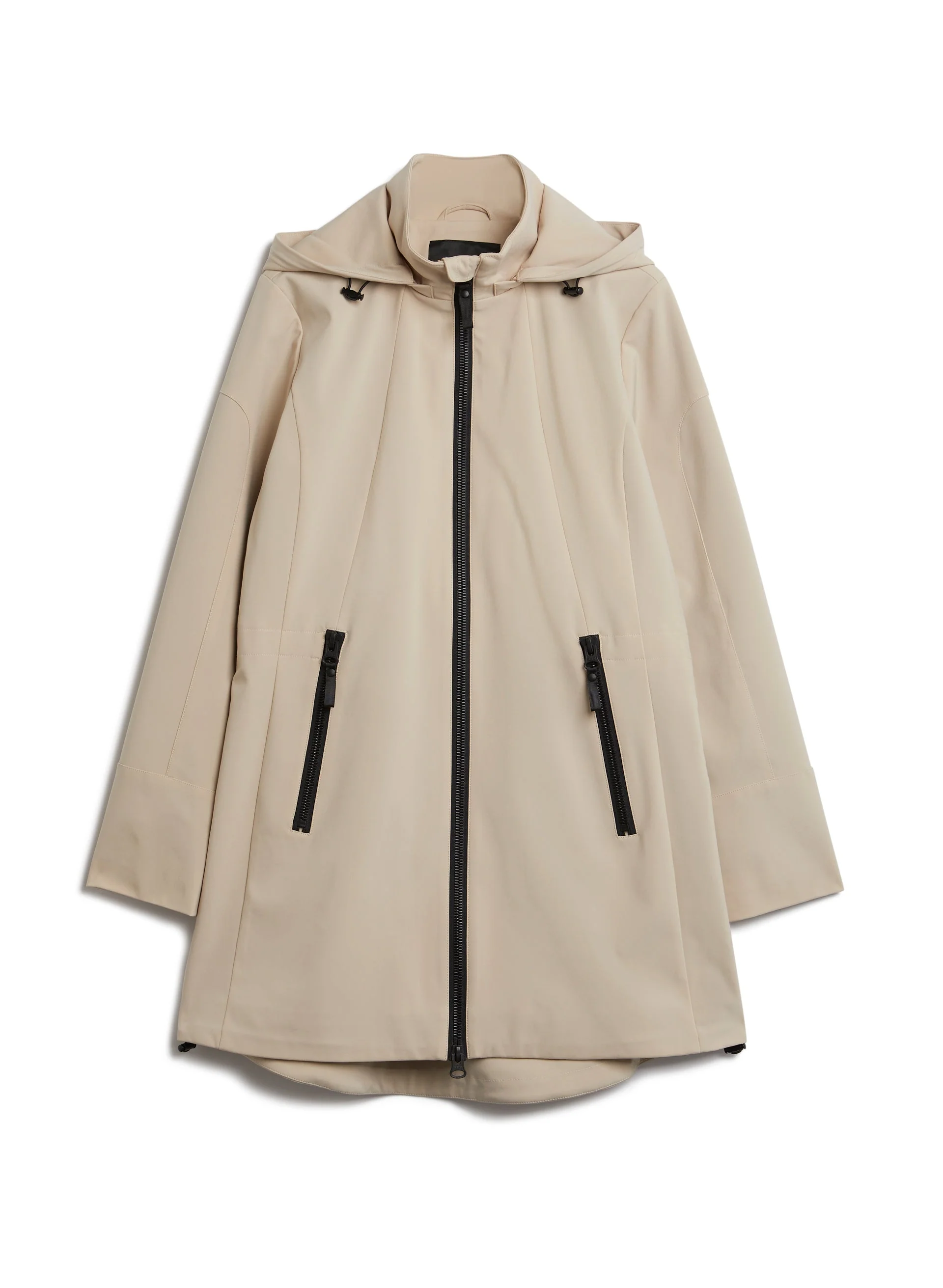 Water-Repelling Hooded Coat - Image 6