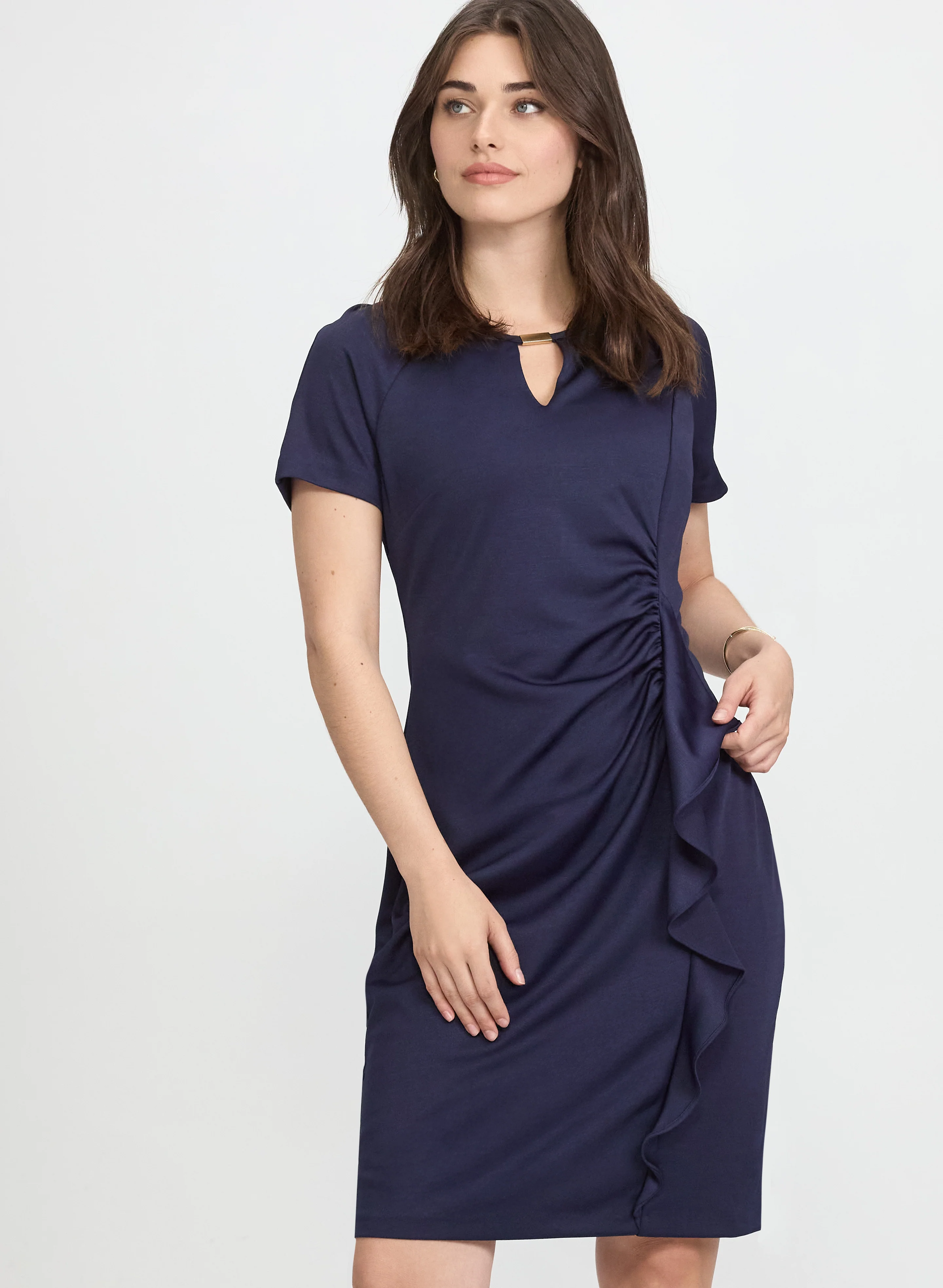 Waterfall Flounce Dress - Image 3