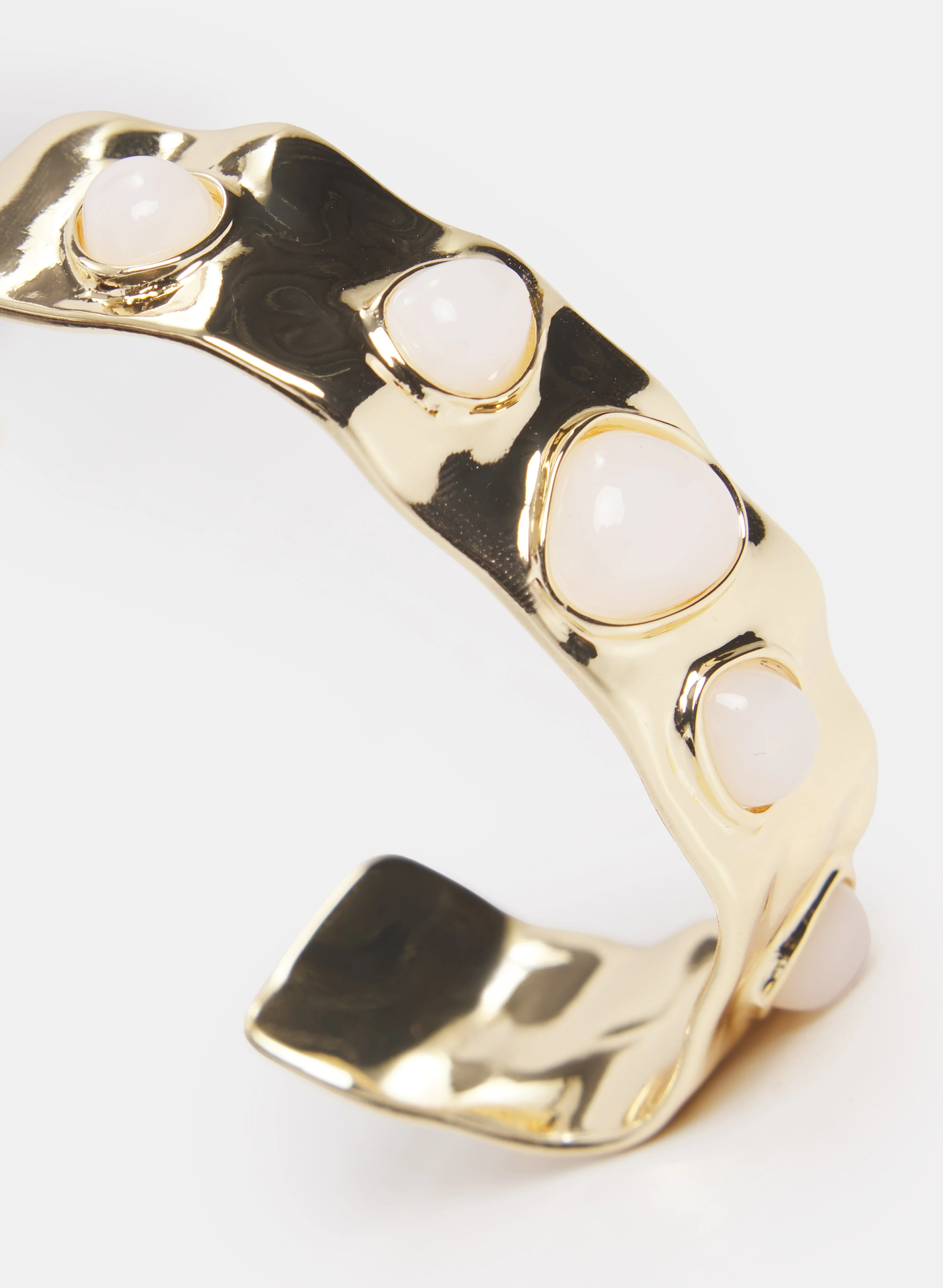 Wavy Cuff Bangle - Image 2
