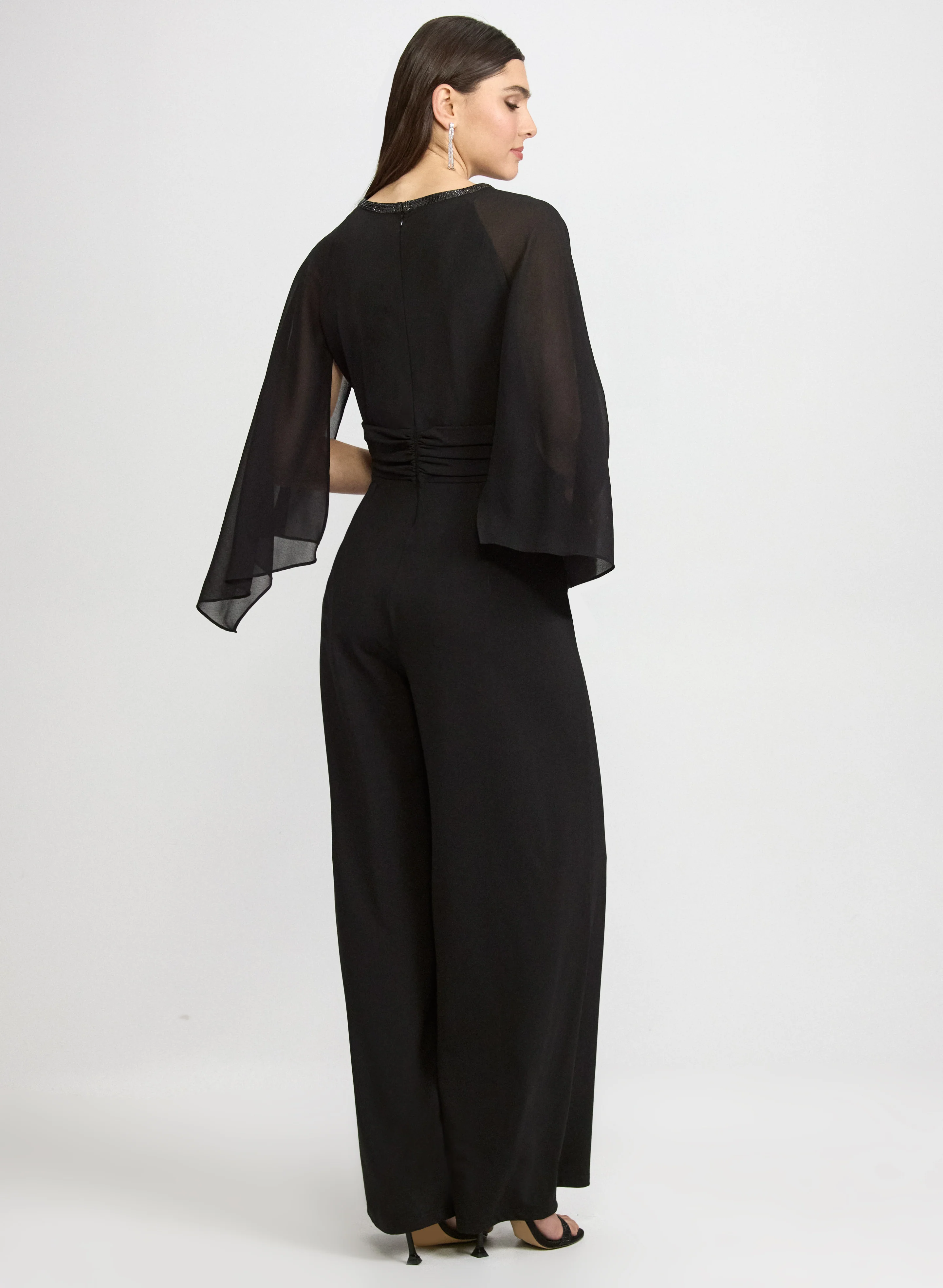 Wide-Leg Jersey Jumpsuit - Image 3