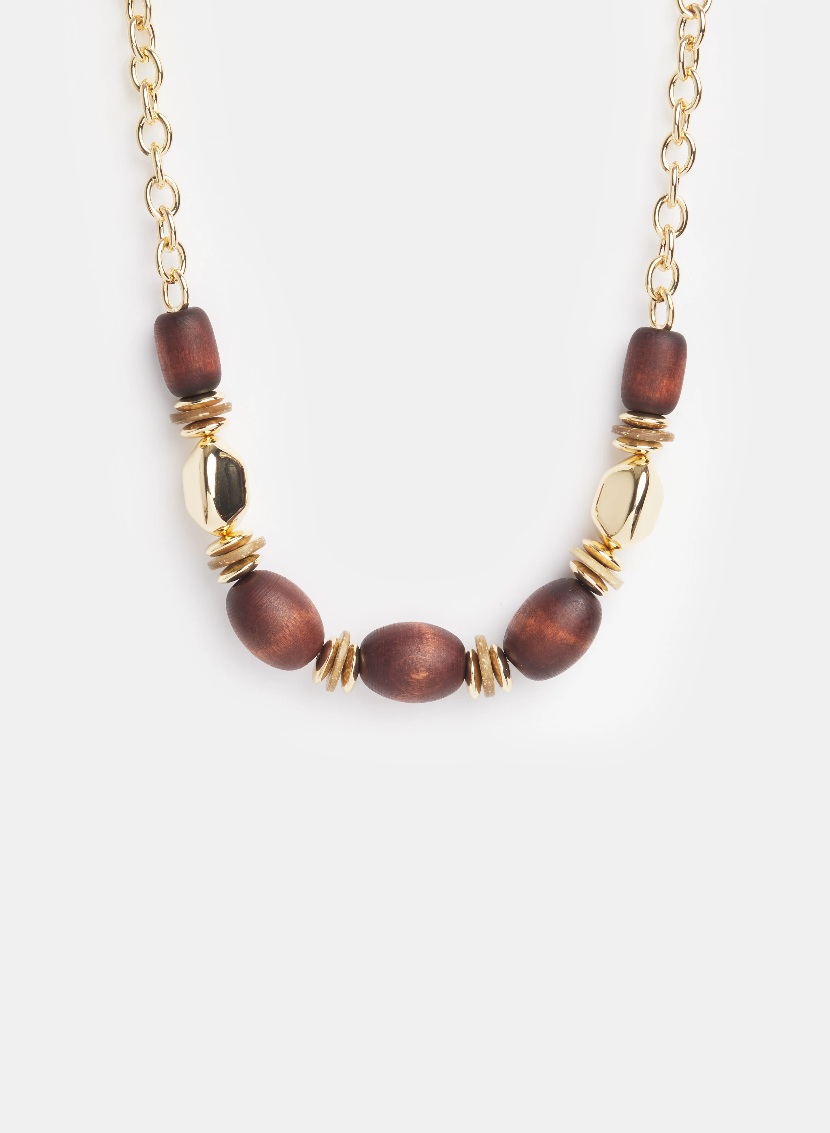 Wooden Bead Necklace