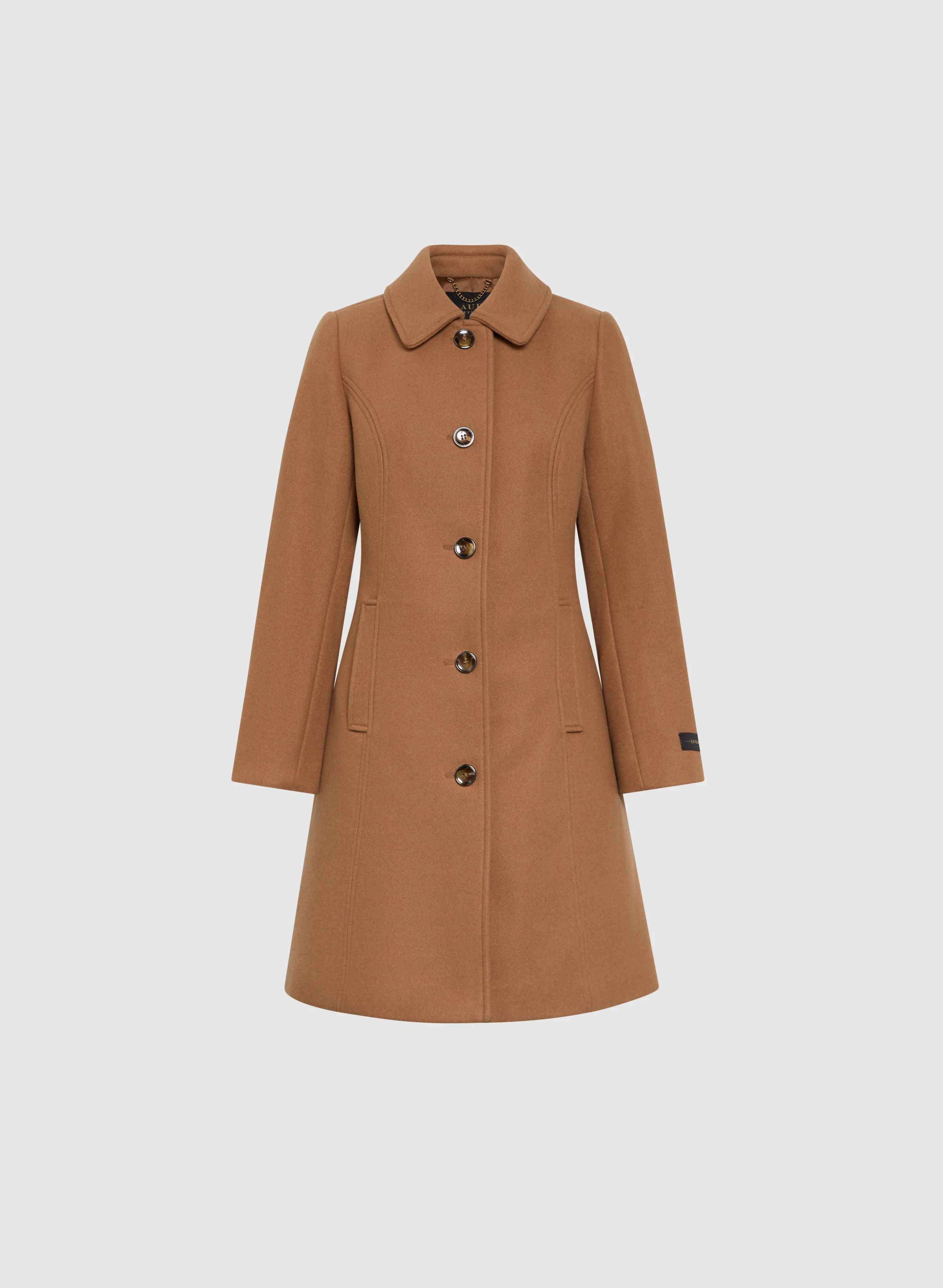 Stretch Wool-Blend Coat - Image 9