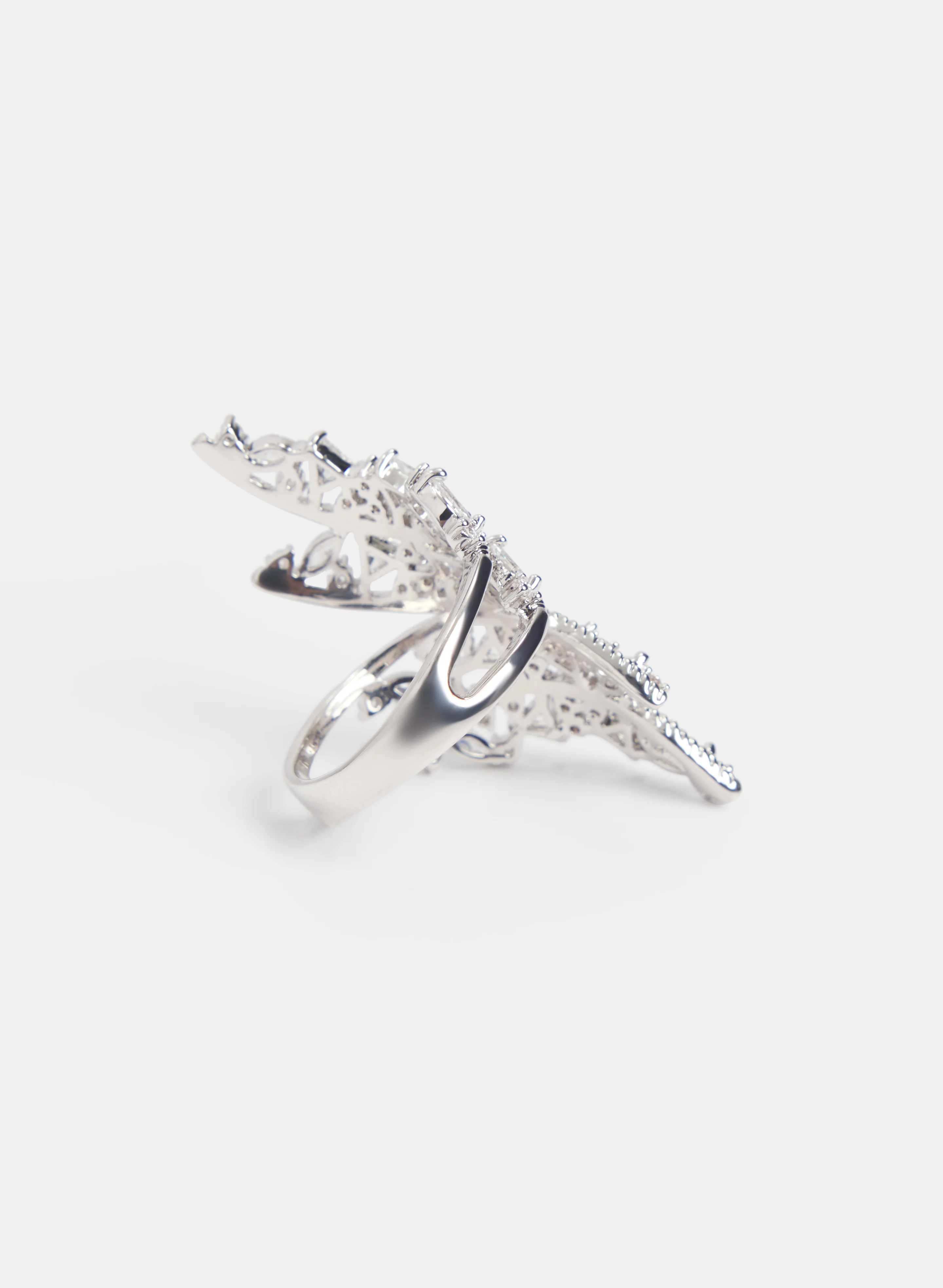 Wrap-Around Cubic Zirconia Ring - Image 2