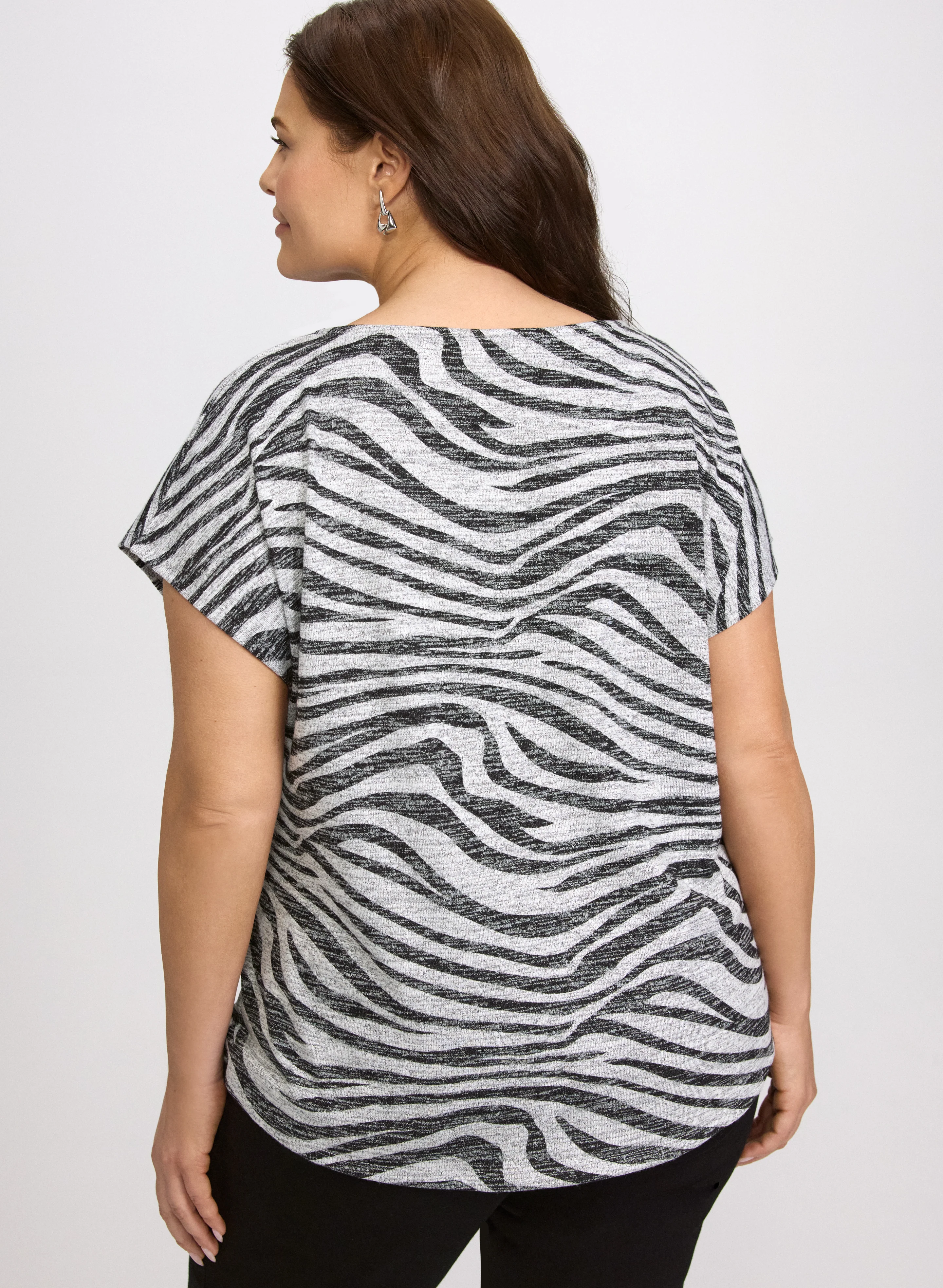 Zebra Print Sweater - Image 4