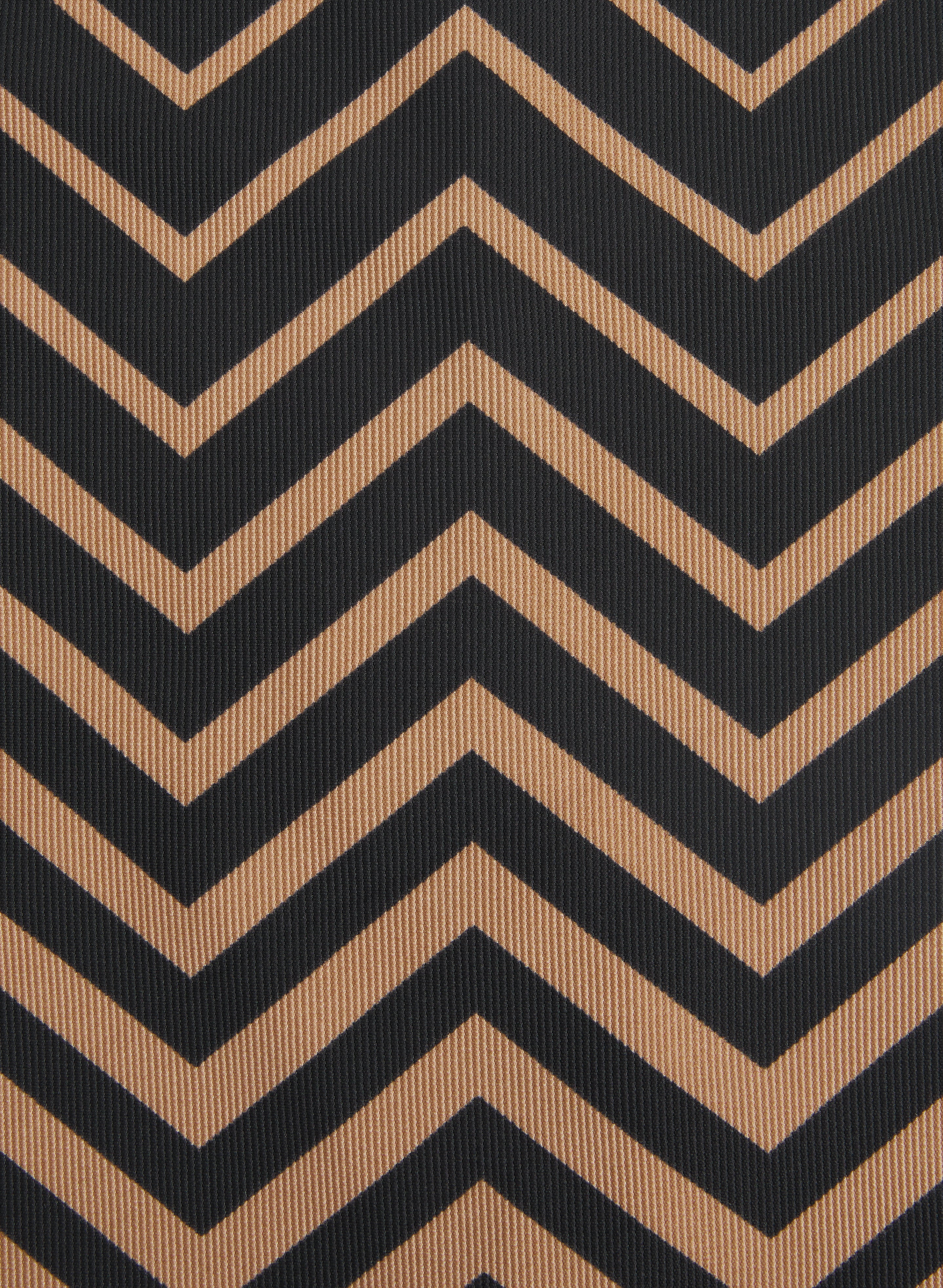Zigzag Print Dress - Image 7