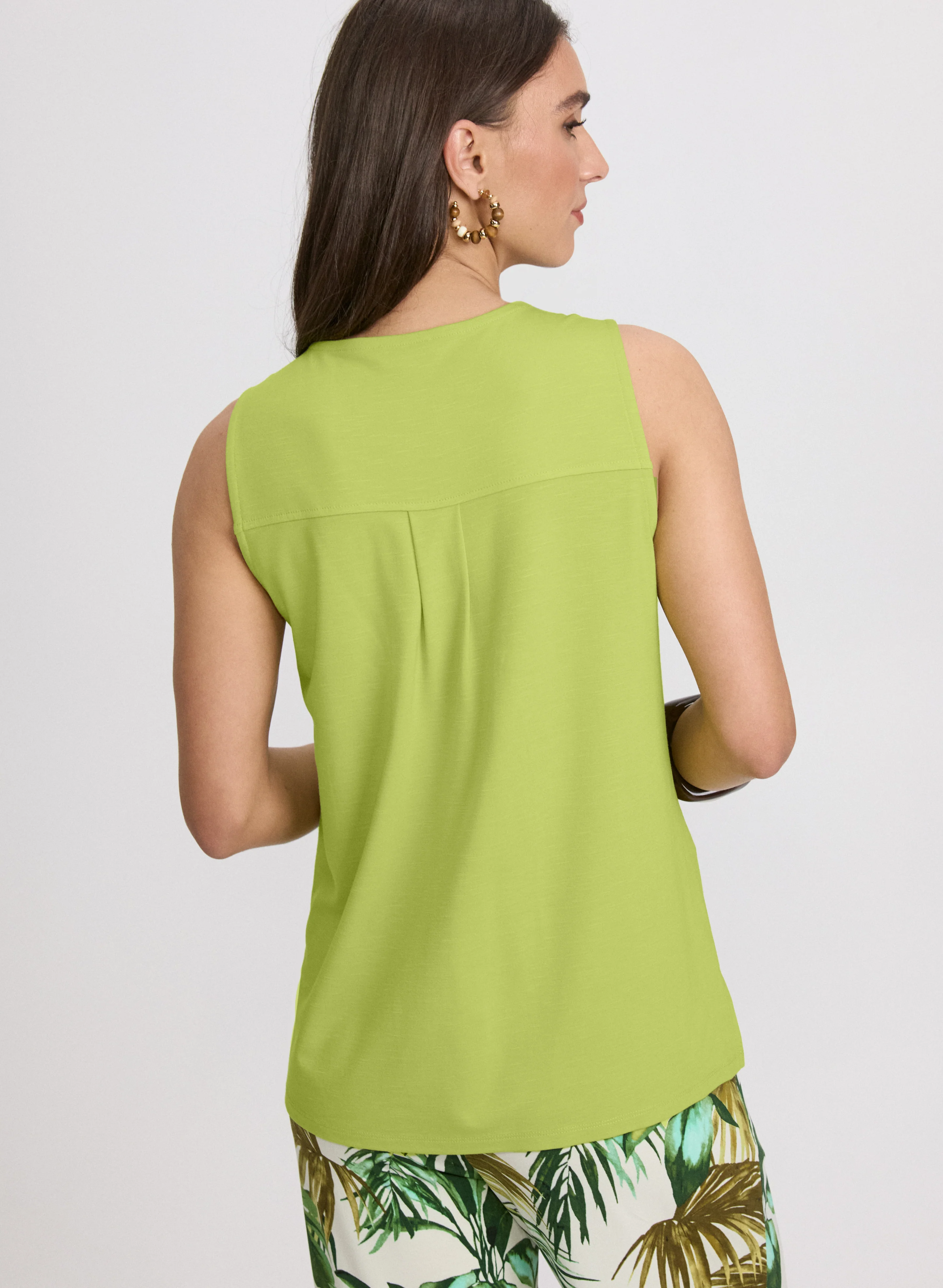 Zip-Up Tank Top - Image 4