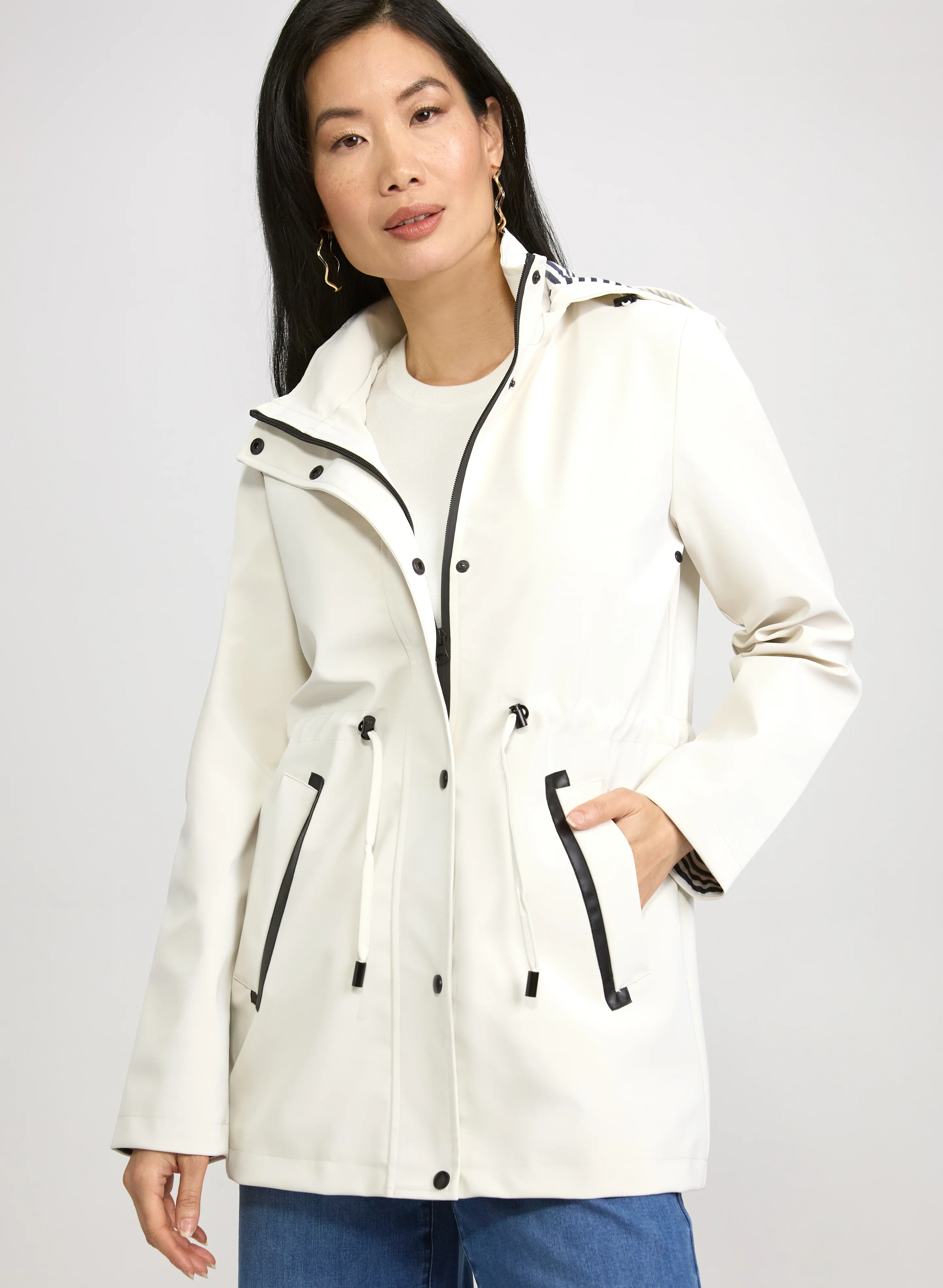Zip Rain Coat - Image 7