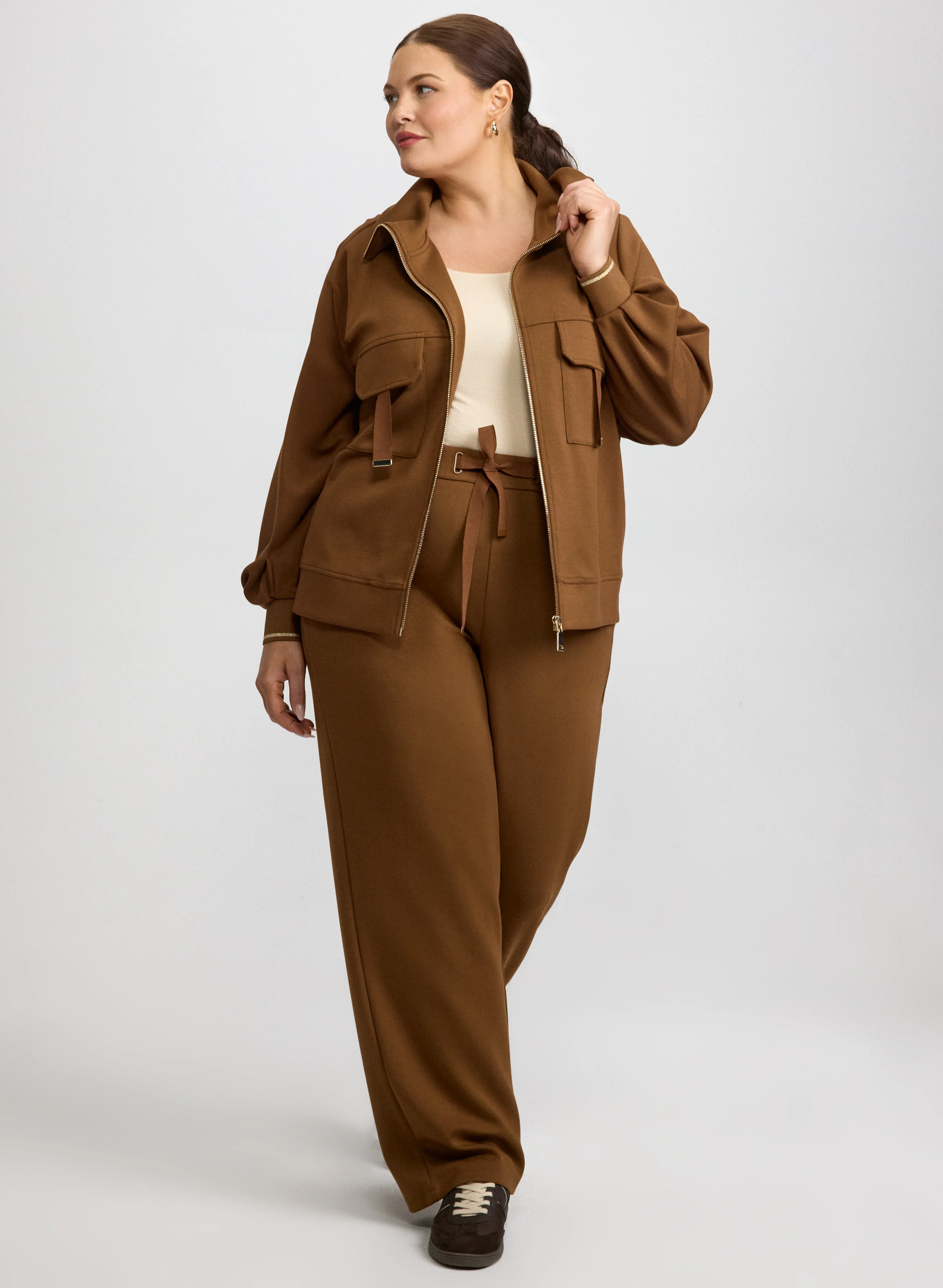 Zip-Up Cover-Up - Plus - Image 3