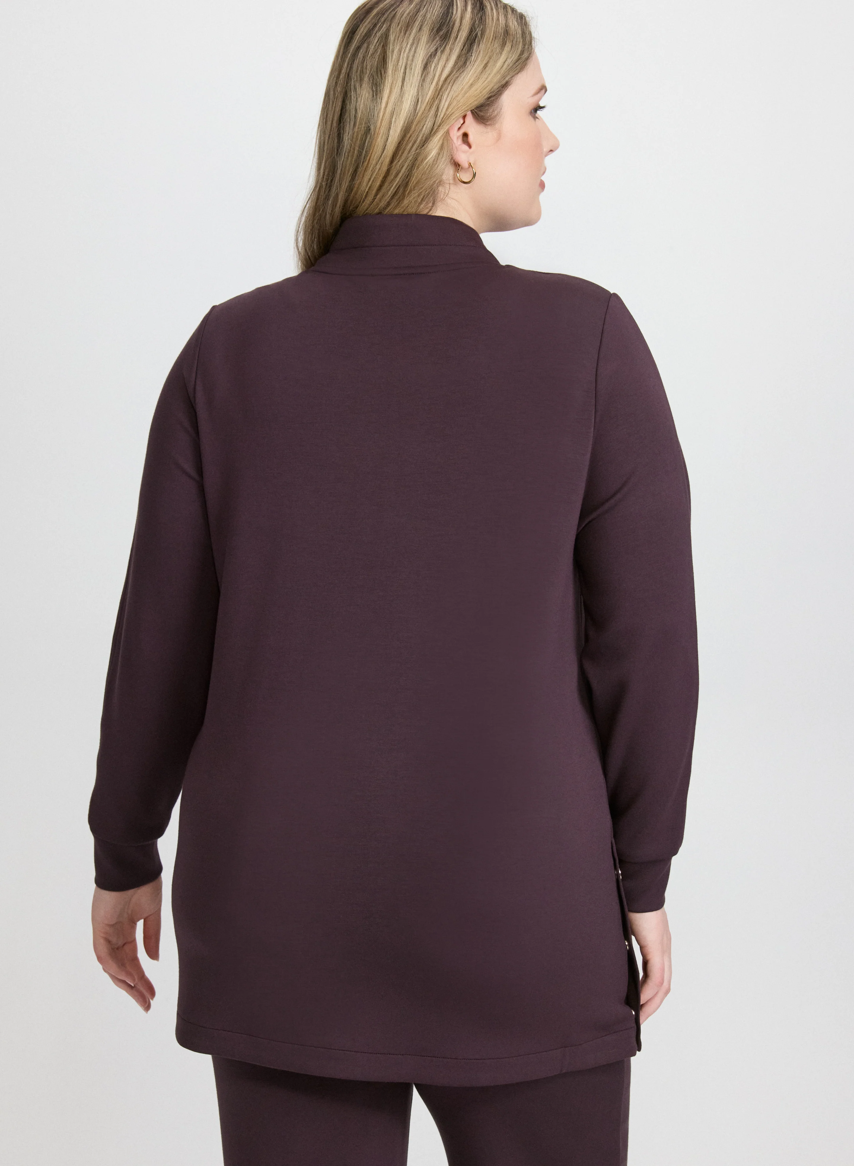 Zip-Up Long Sleeve Top - Image 4